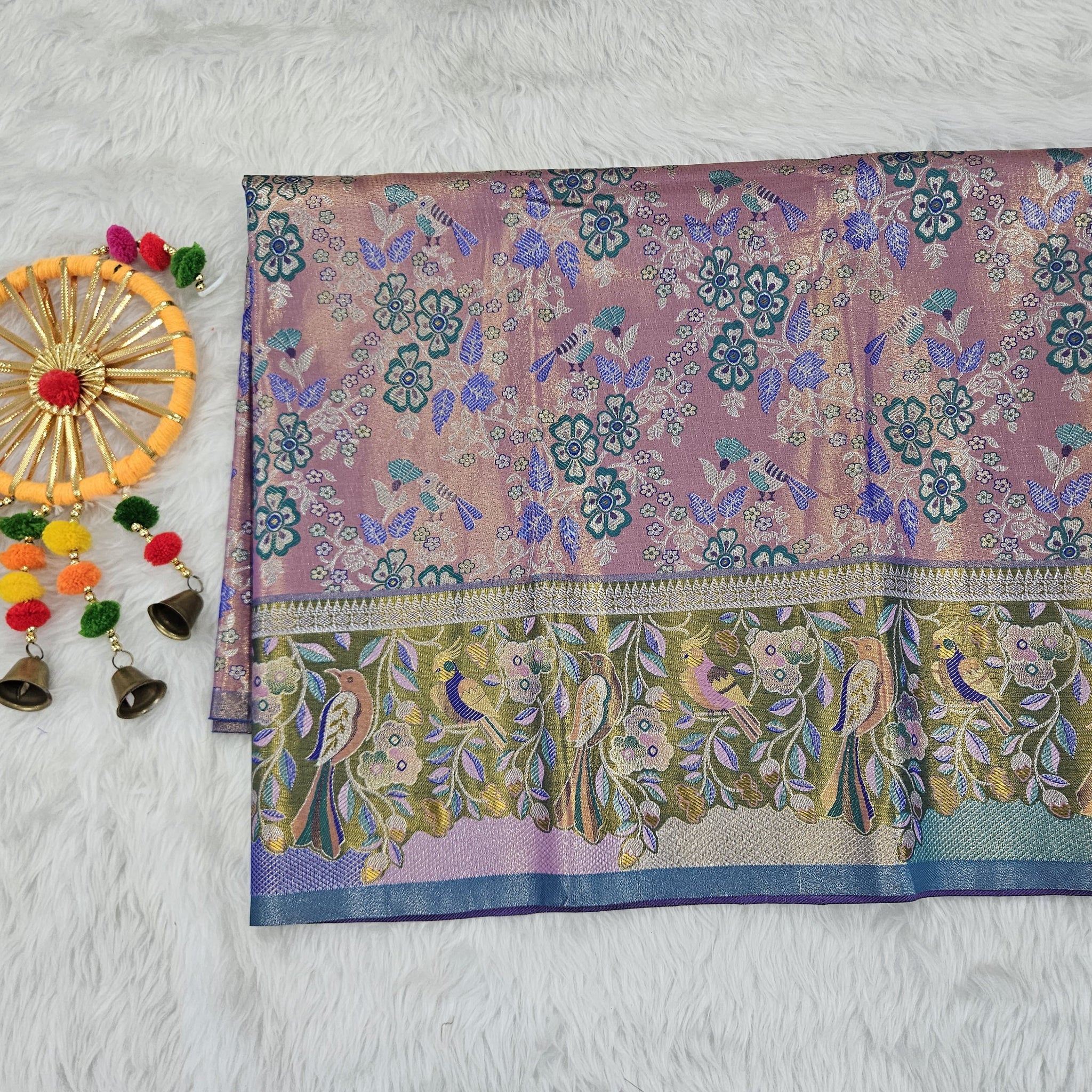 (2–5  Year) Lehenga – Unstitched (Blouse + Material)