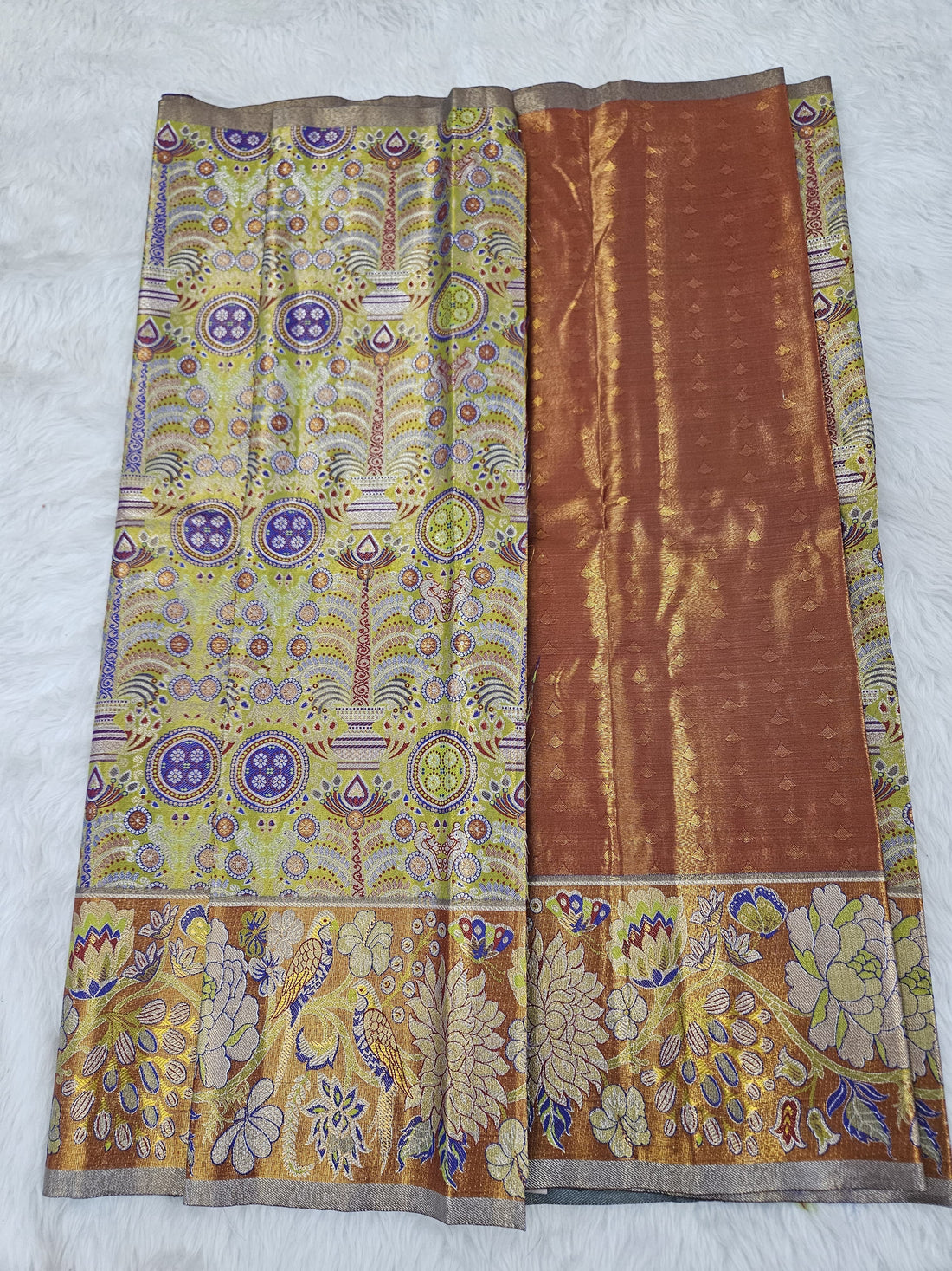 (2–5  Year) Lehenga – Unstitched (Blouse + Material)