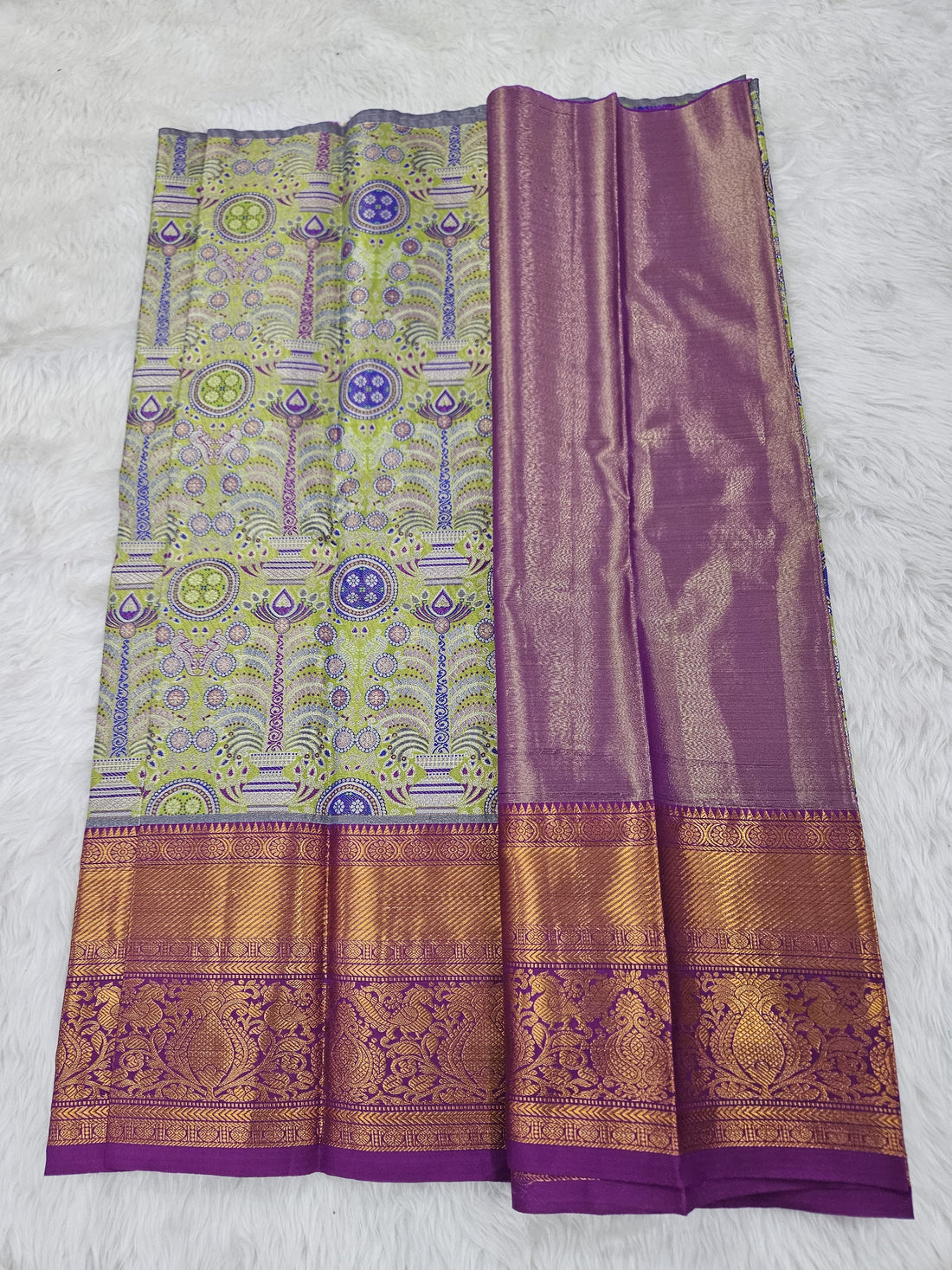 (2–5  Year) Lehenga – Unstitched (Blouse + Material)