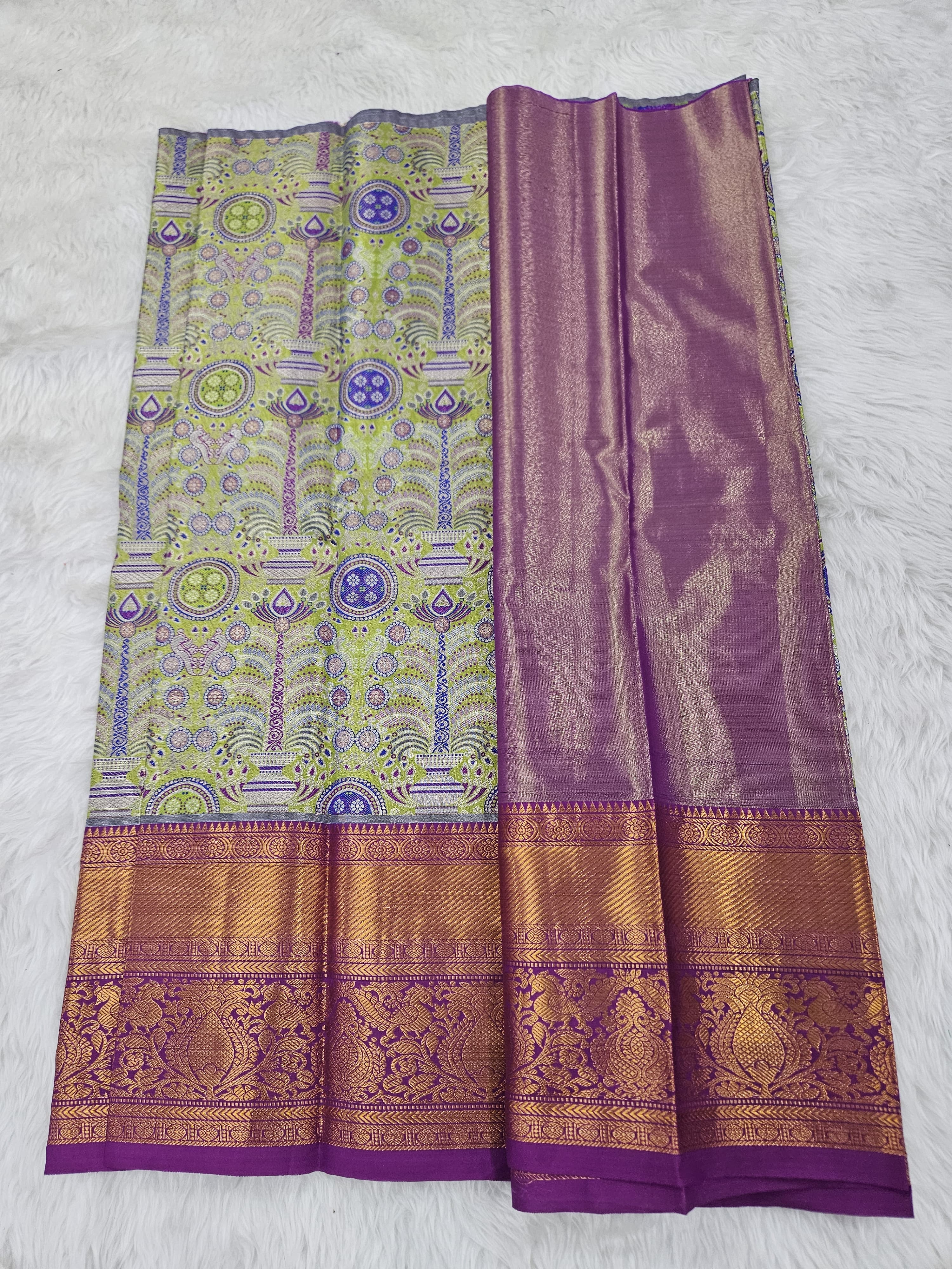 (2–5  Year) Lehenga – Unstitched (Blouse + Material)