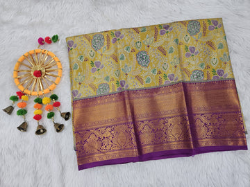 (2–5  Year) Lehenga – Unstitched (Blouse + Material)