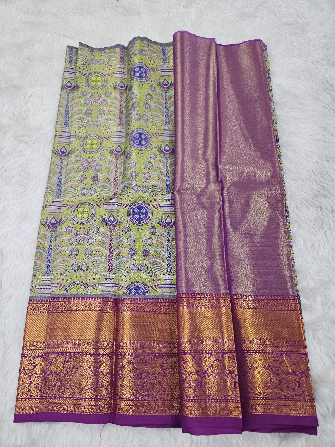 (2–5  Year) Lehenga – Unstitched (Blouse + Material)