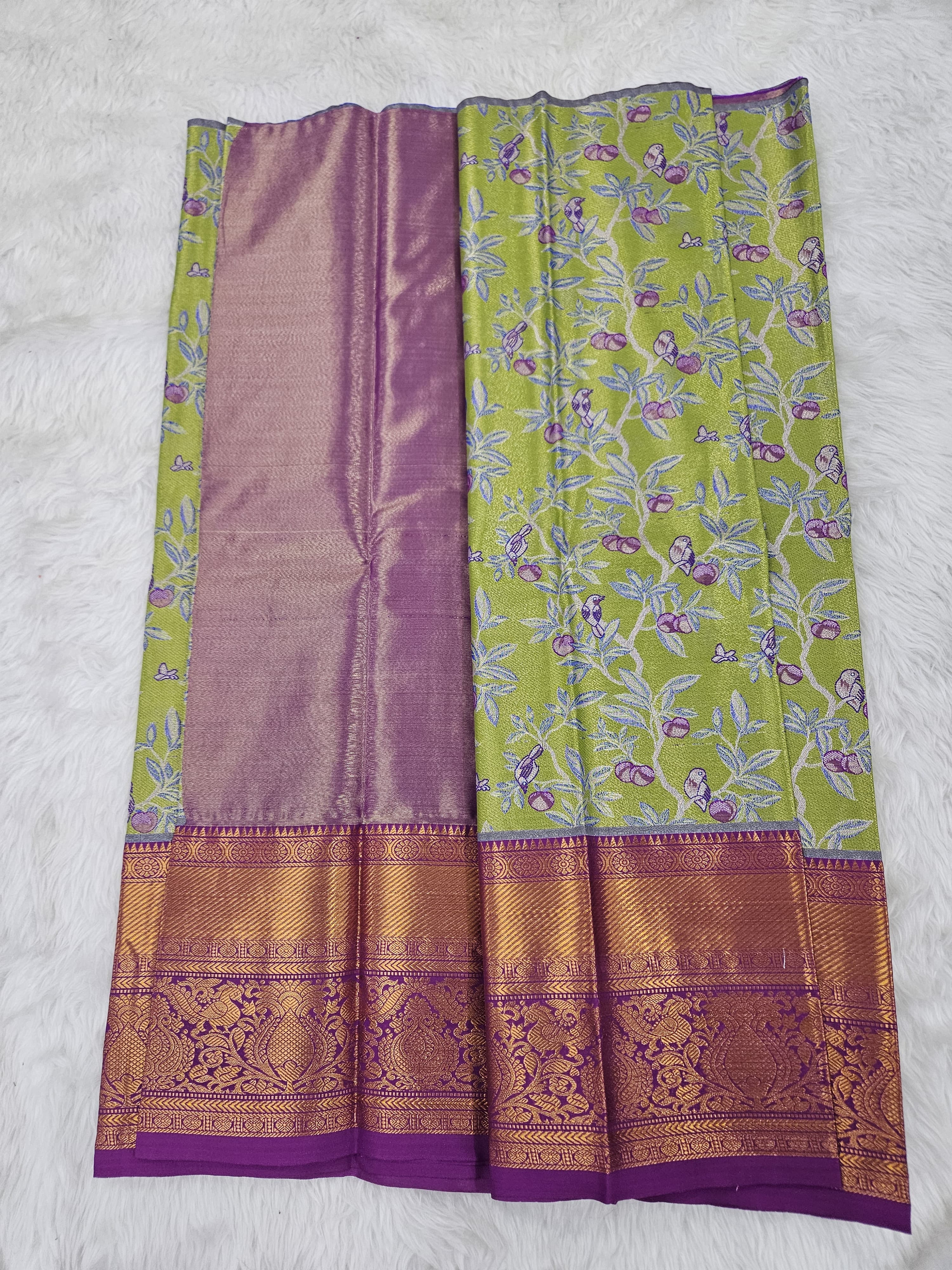 (2–5  Year) Lehenga – Unstitched (Blouse + Material)