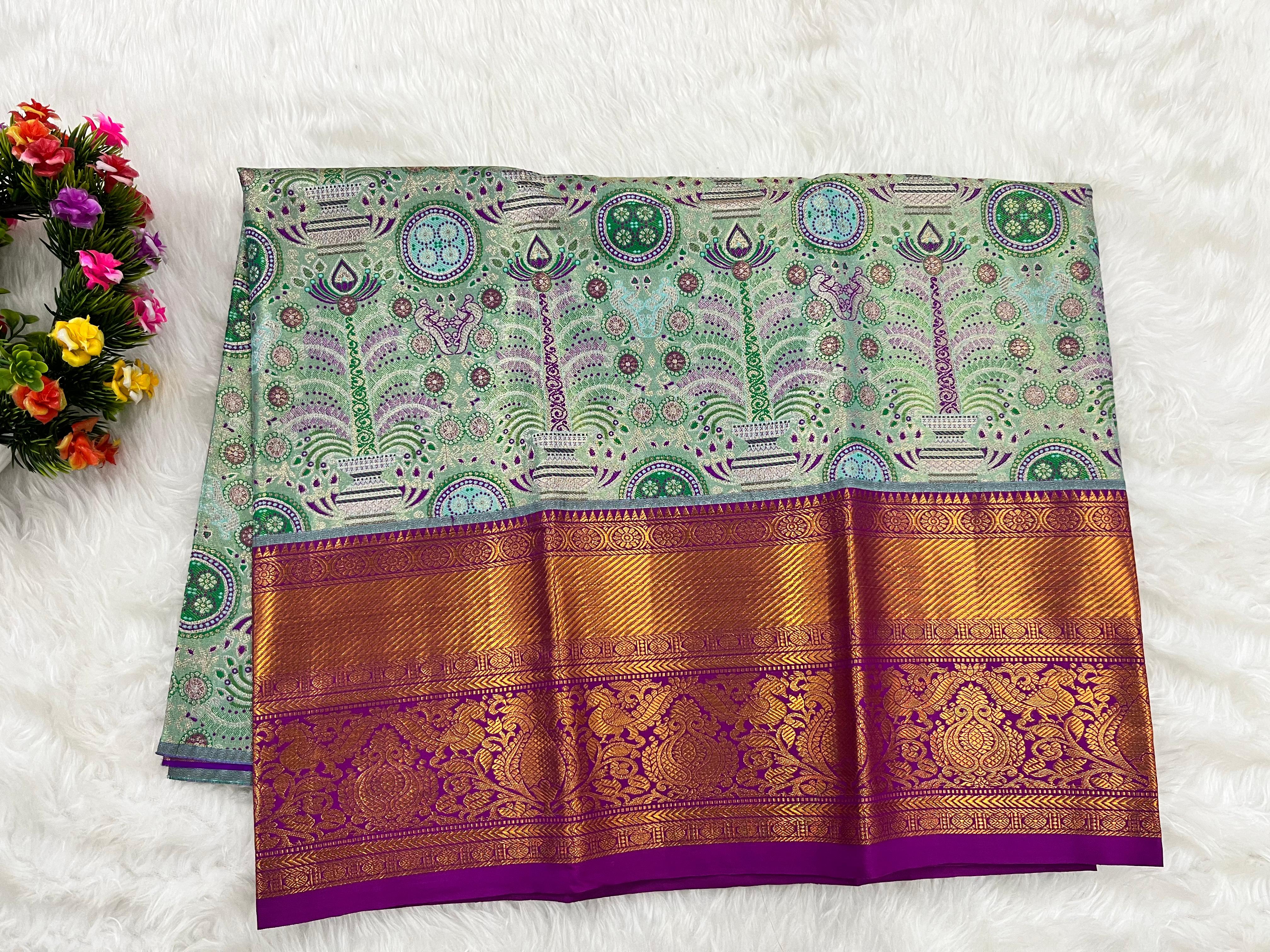 (2–5  Year) Lehenga – Unstitched (Blouse + Material)