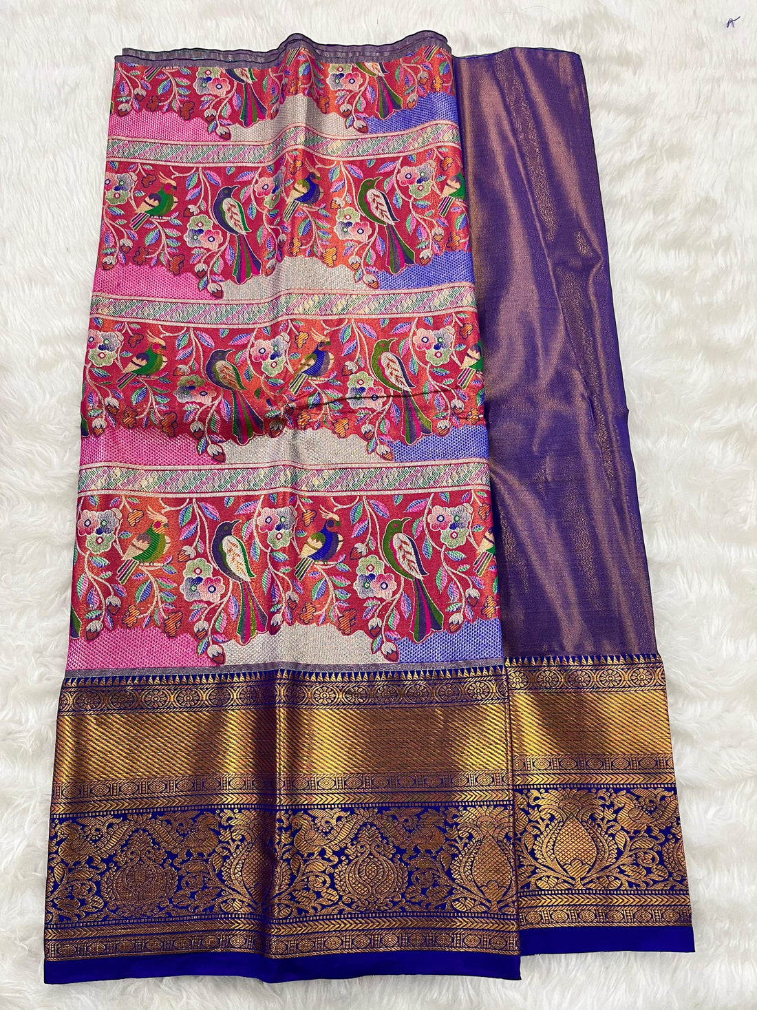 (2–5  Year) Lehenga – Unstitched (Blouse + Material)
