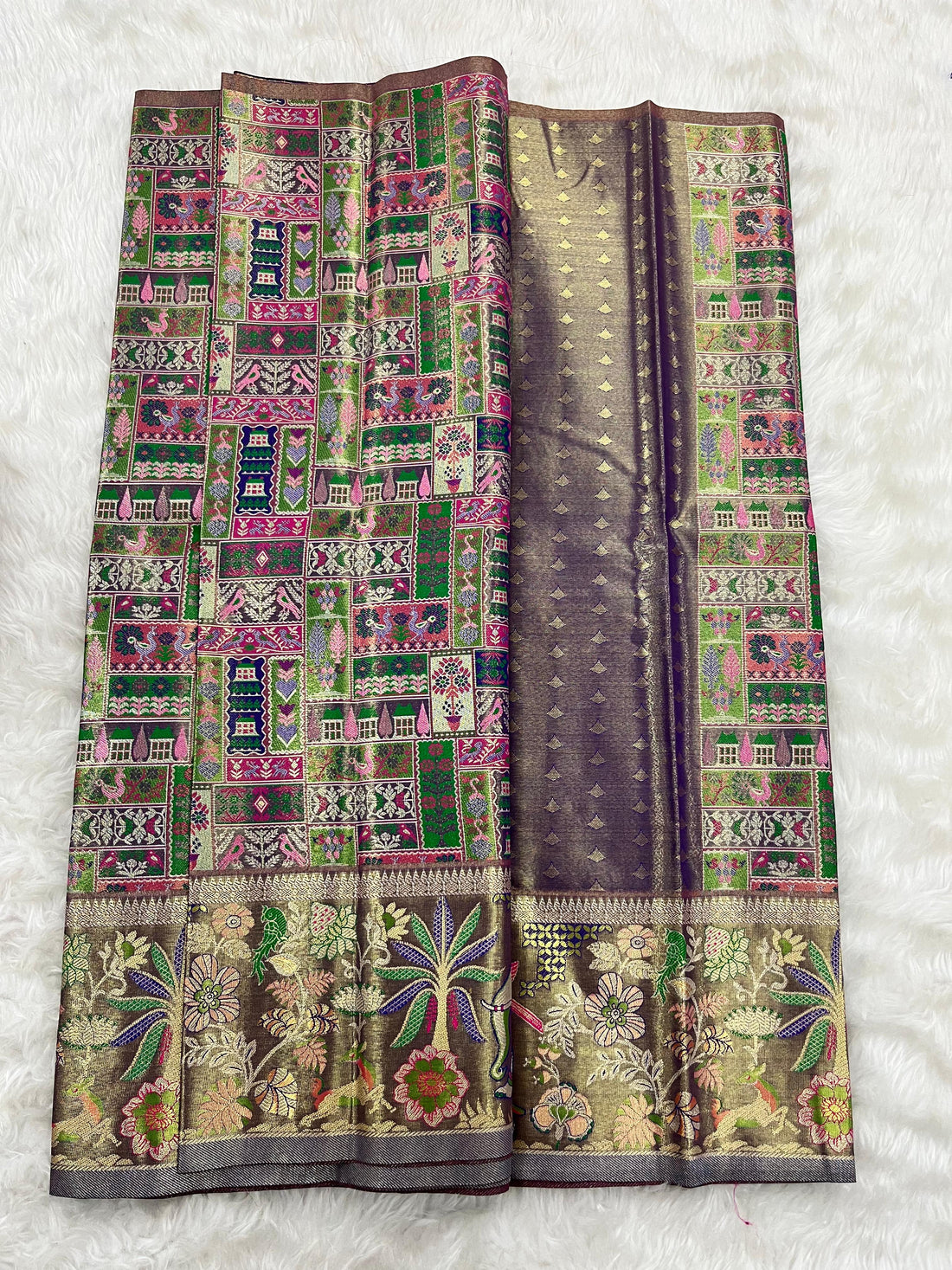 (2–5  Year) Lehenga – Unstitched (Blouse + Material)