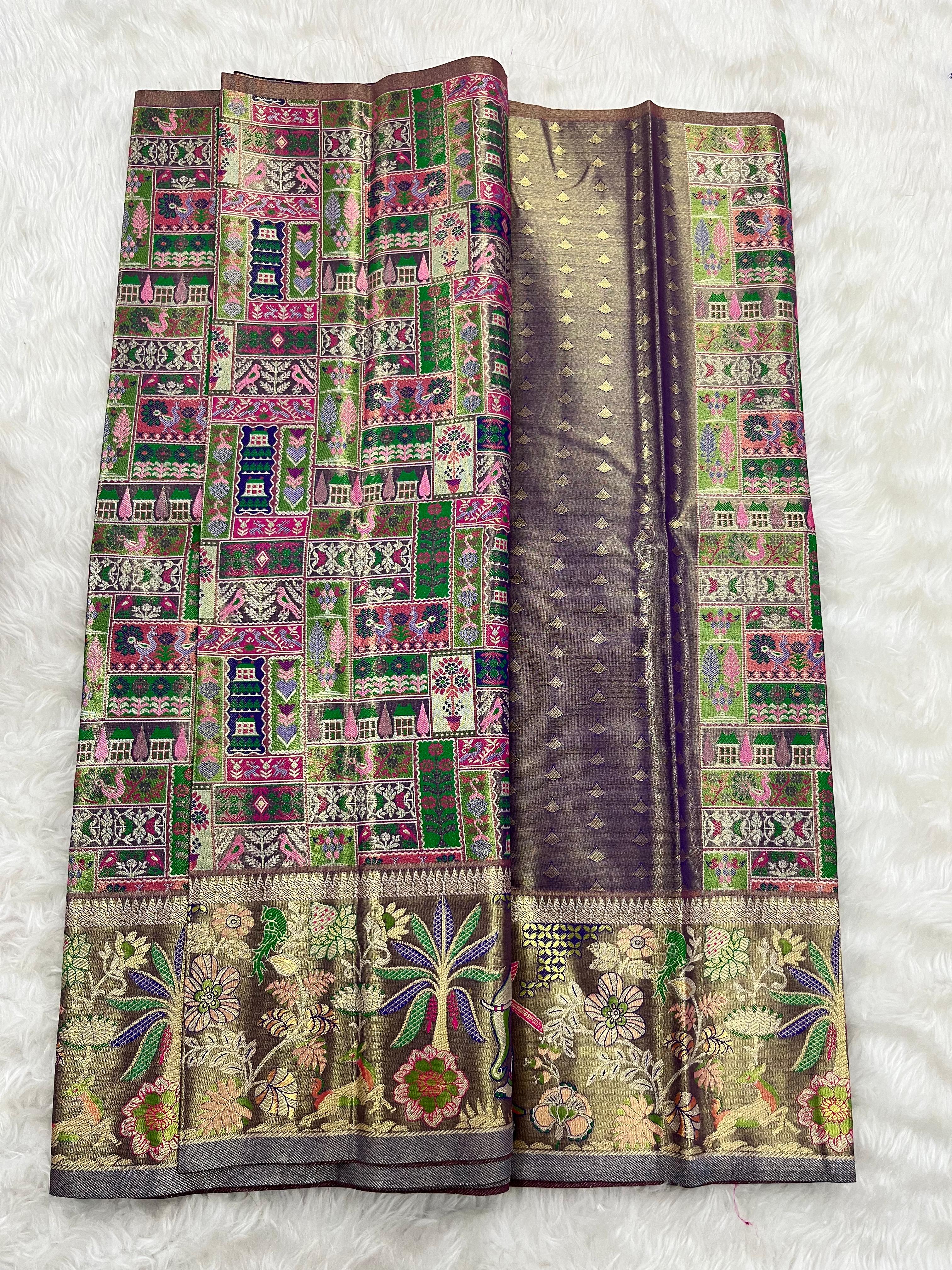 (2–5  Year) Lehenga – Unstitched (Blouse + Material)