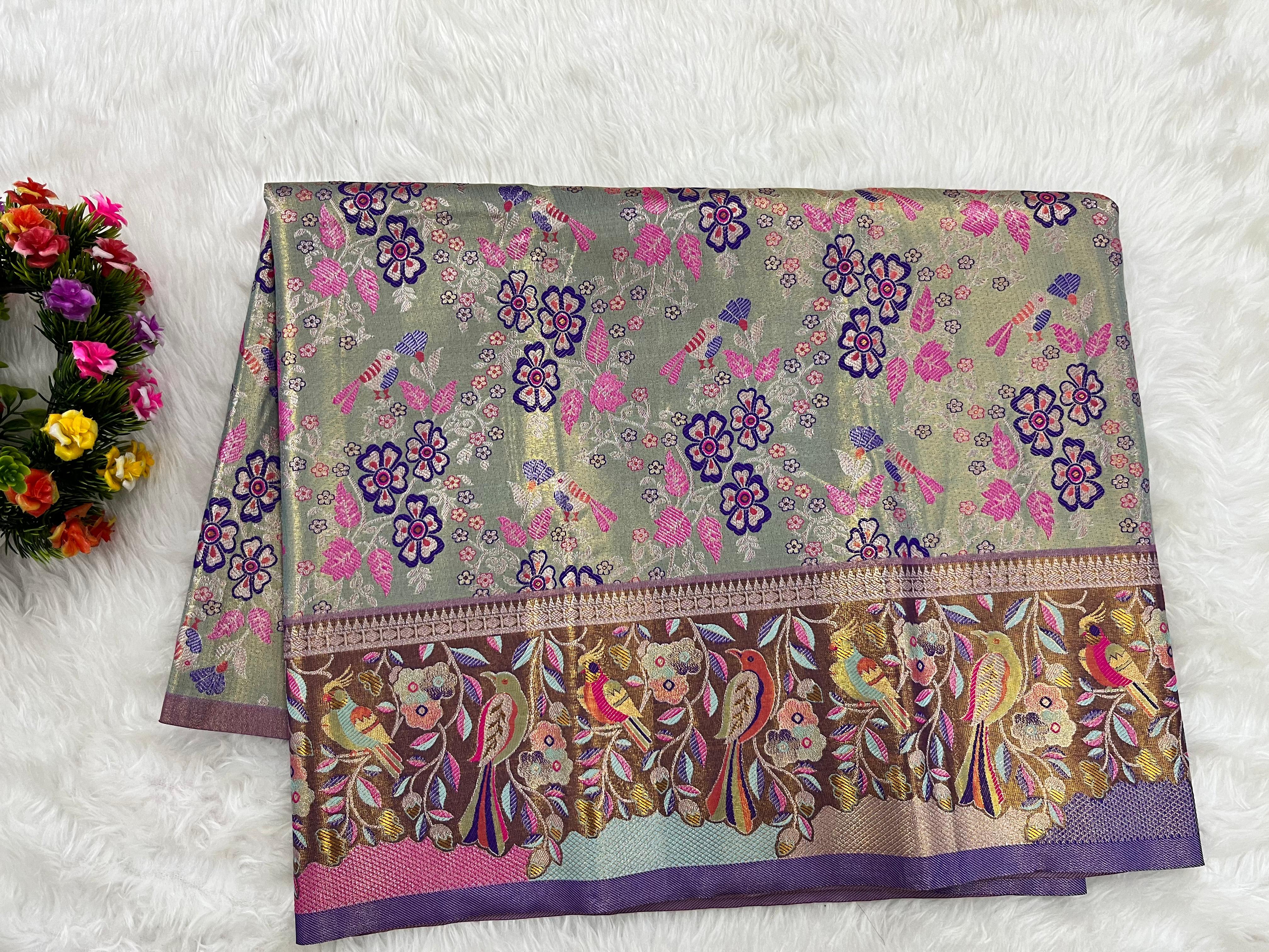 (2–5  Year) Lehenga – Unstitched (Blouse + Material)