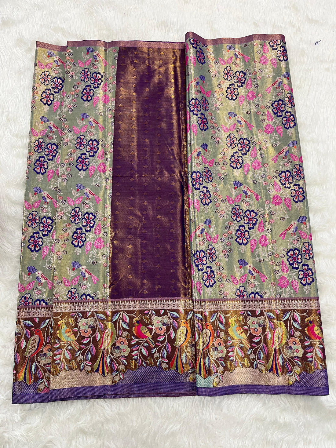 (2–5  Year) Lehenga – Unstitched (Blouse + Material)