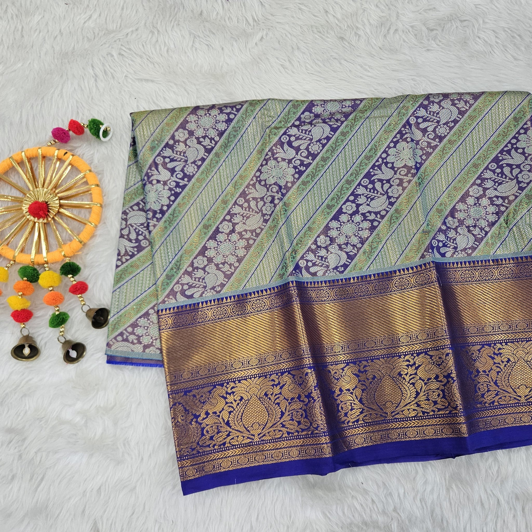 (2–5  Year) Lehenga – Unstitched (Blouse + Material)