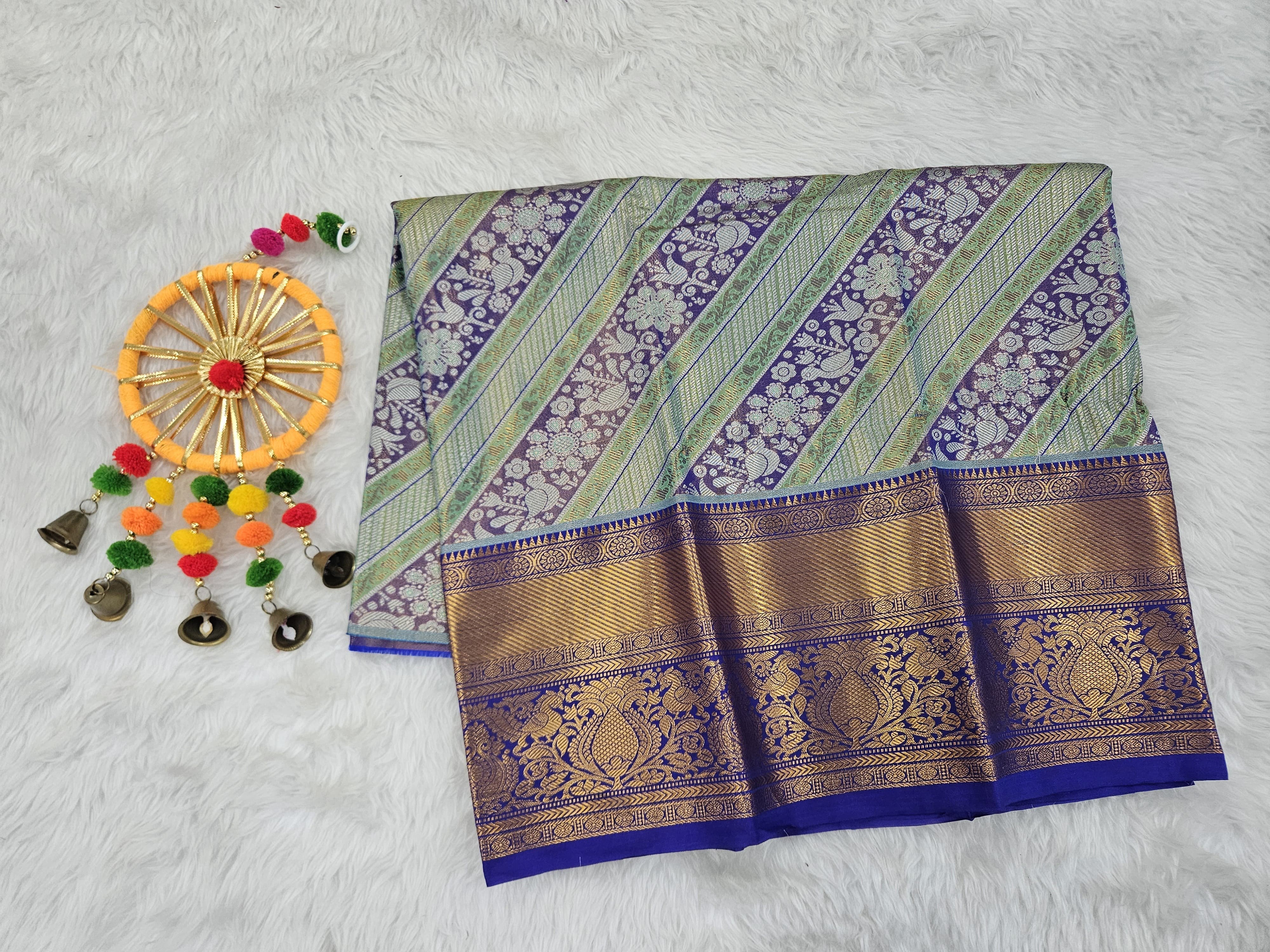 (2–5  Year) Lehenga – Unstitched (Blouse + Material)