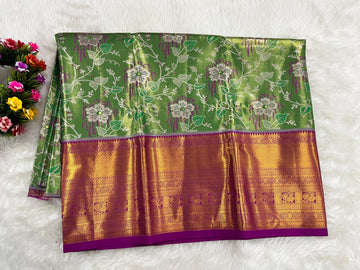 (2–5  Year) Lehenga – Unstitched (Blouse + Material)