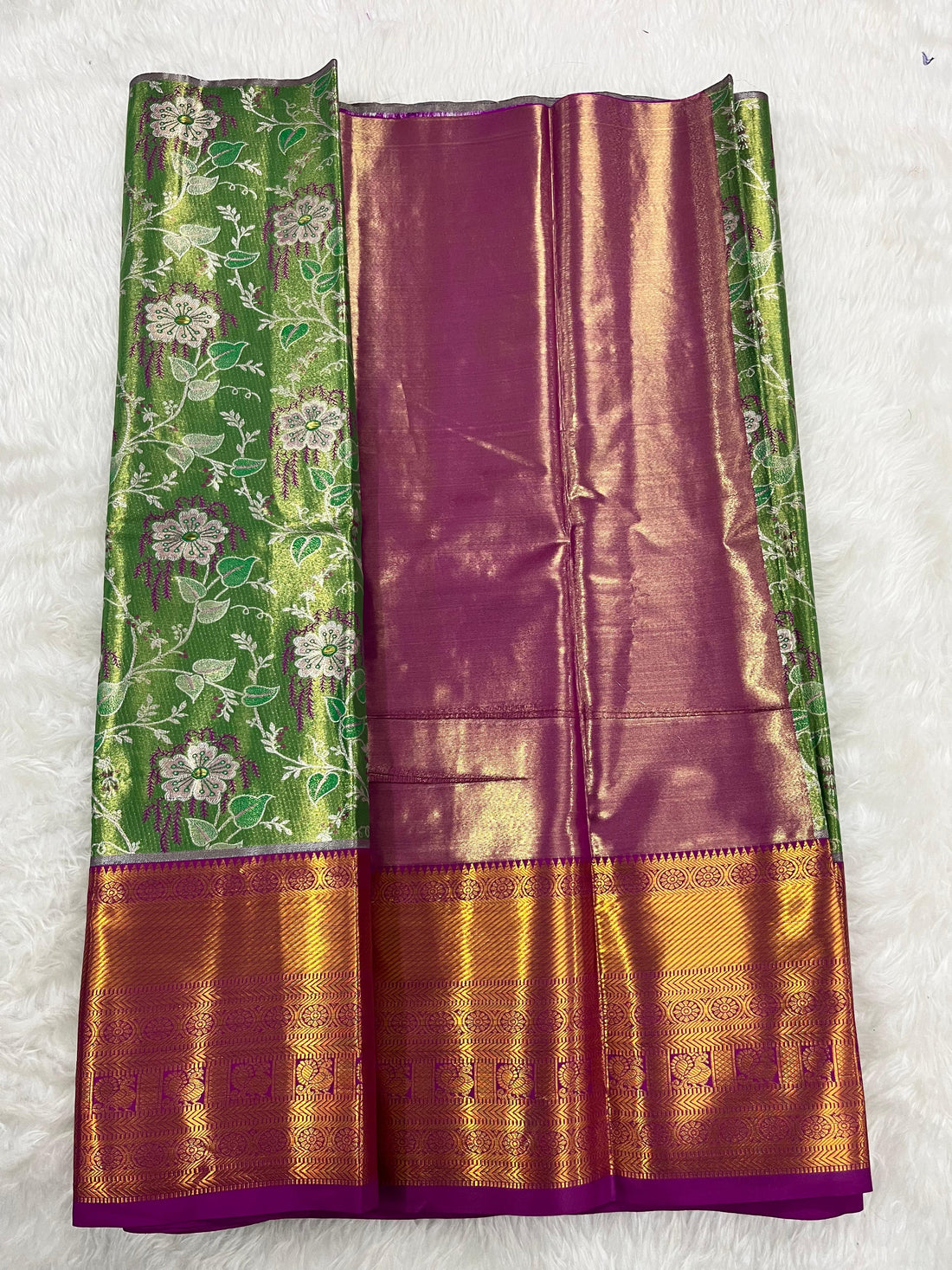 (2–5  Year) Lehenga – Unstitched (Blouse + Material)