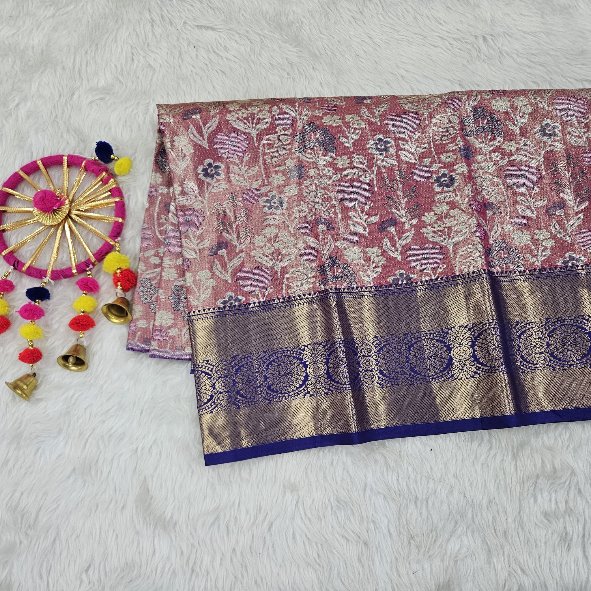 (2–5  Year) Lehenga – Unstitched (Blouse + Material)