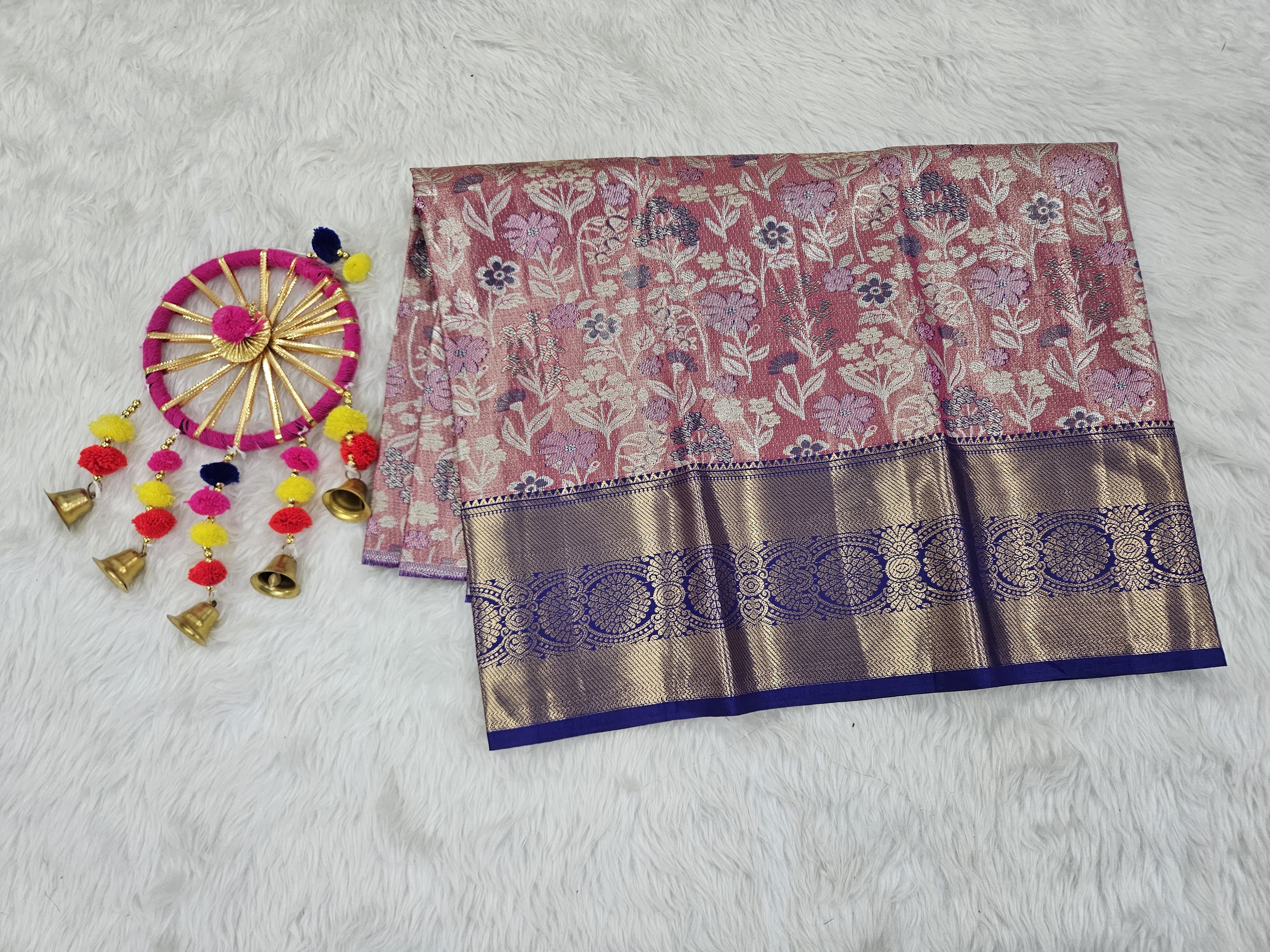 (2–5  Year) Lehenga – Unstitched (Blouse + Material)