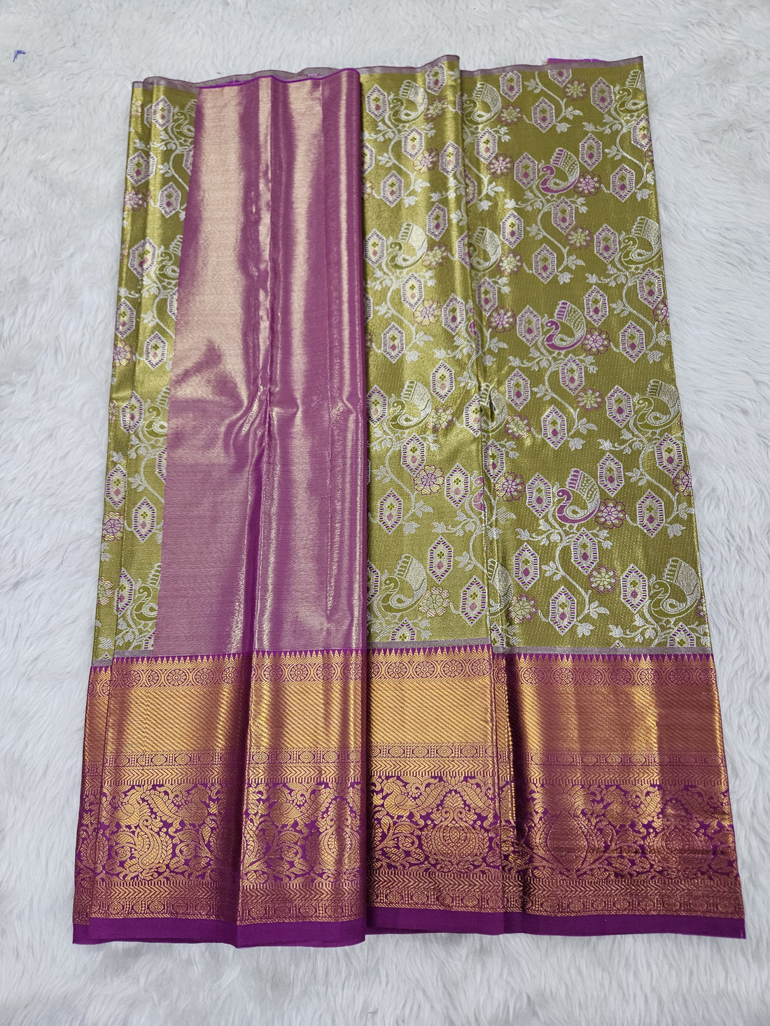 (2–5  Year) Lehenga – Unstitched (Blouse + Material)