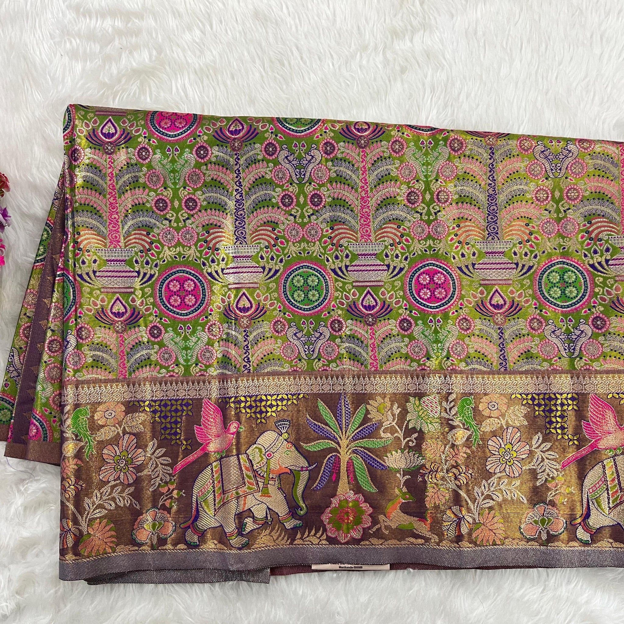 (2–5  Year) Lehenga – Unstitched (Blouse + Material)