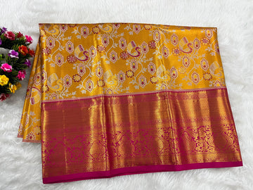 (2–5  Year) Lehenga – Unstitched (Blouse + Material)