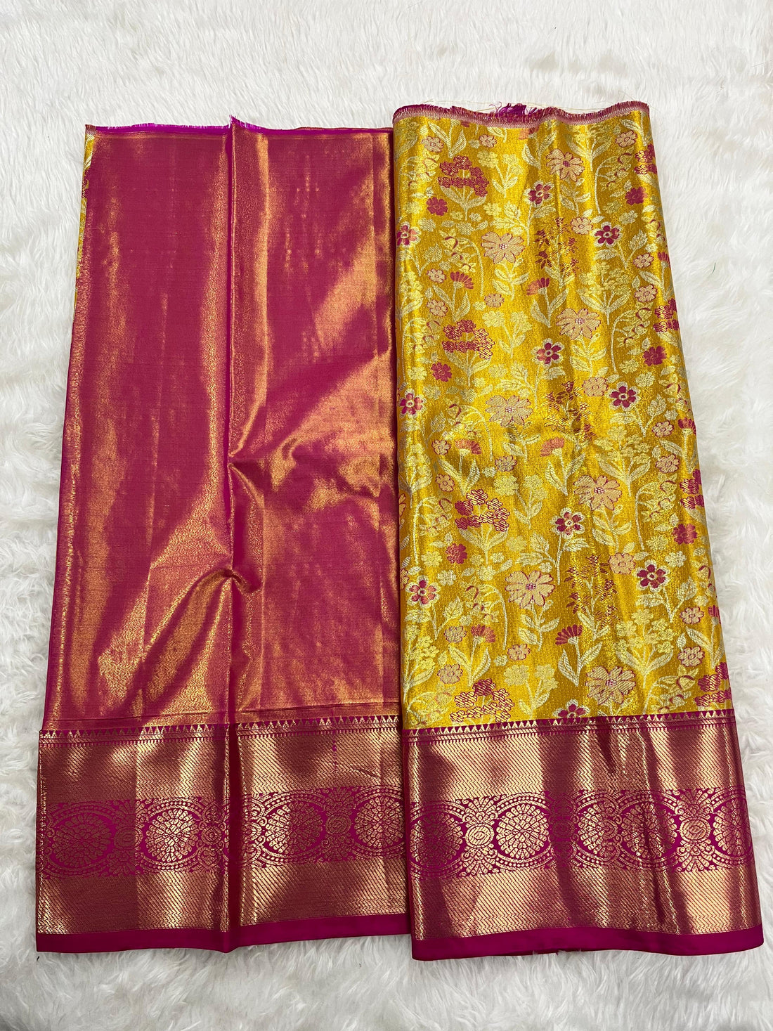 (2–5  Year) Lehenga – Unstitched (Blouse + Material)