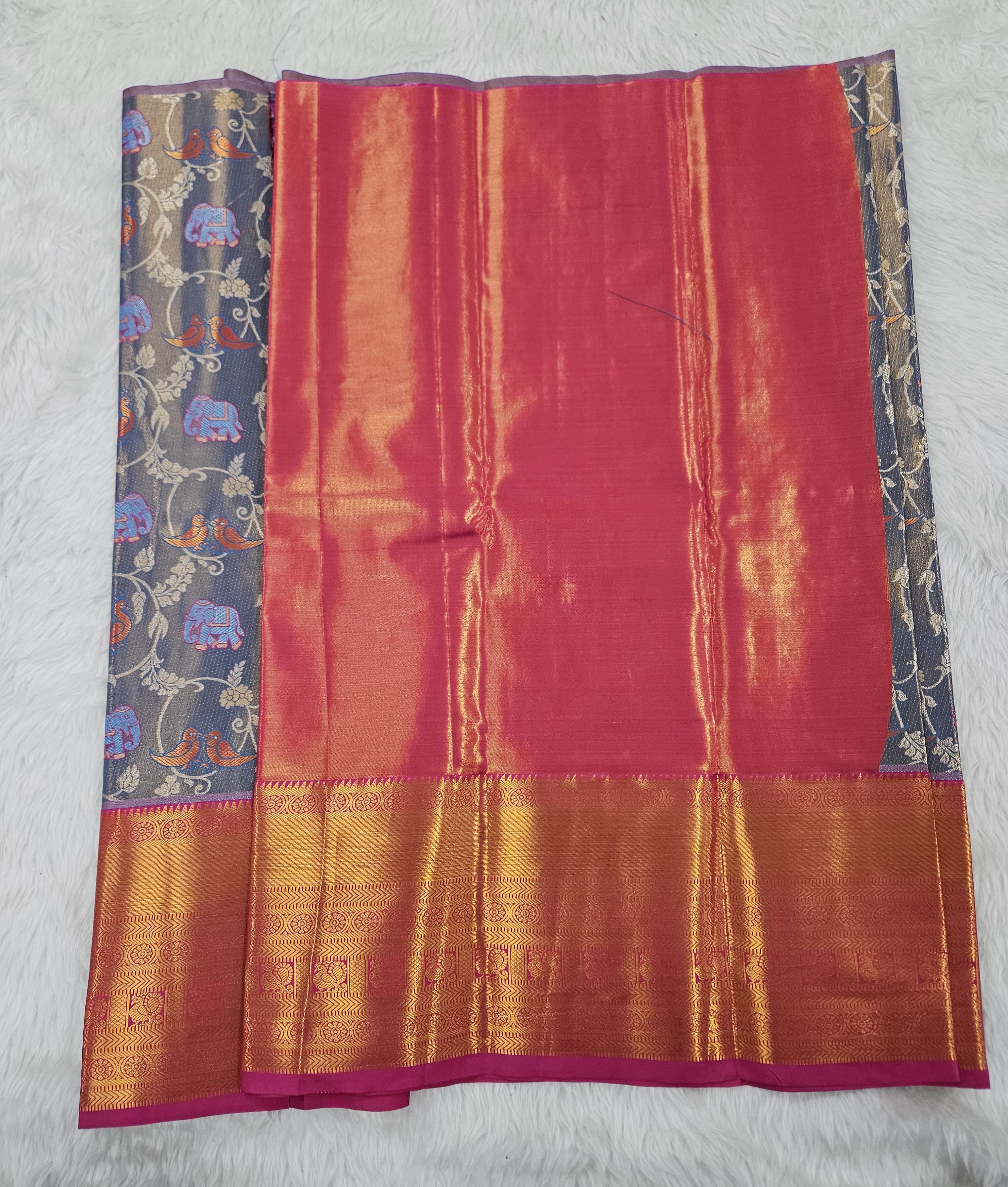 (2–5  Year) Lehenga – Unstitched (Blouse + Material)