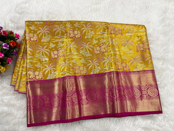 (2–5  Year) Lehenga – Unstitched (Blouse + Material)