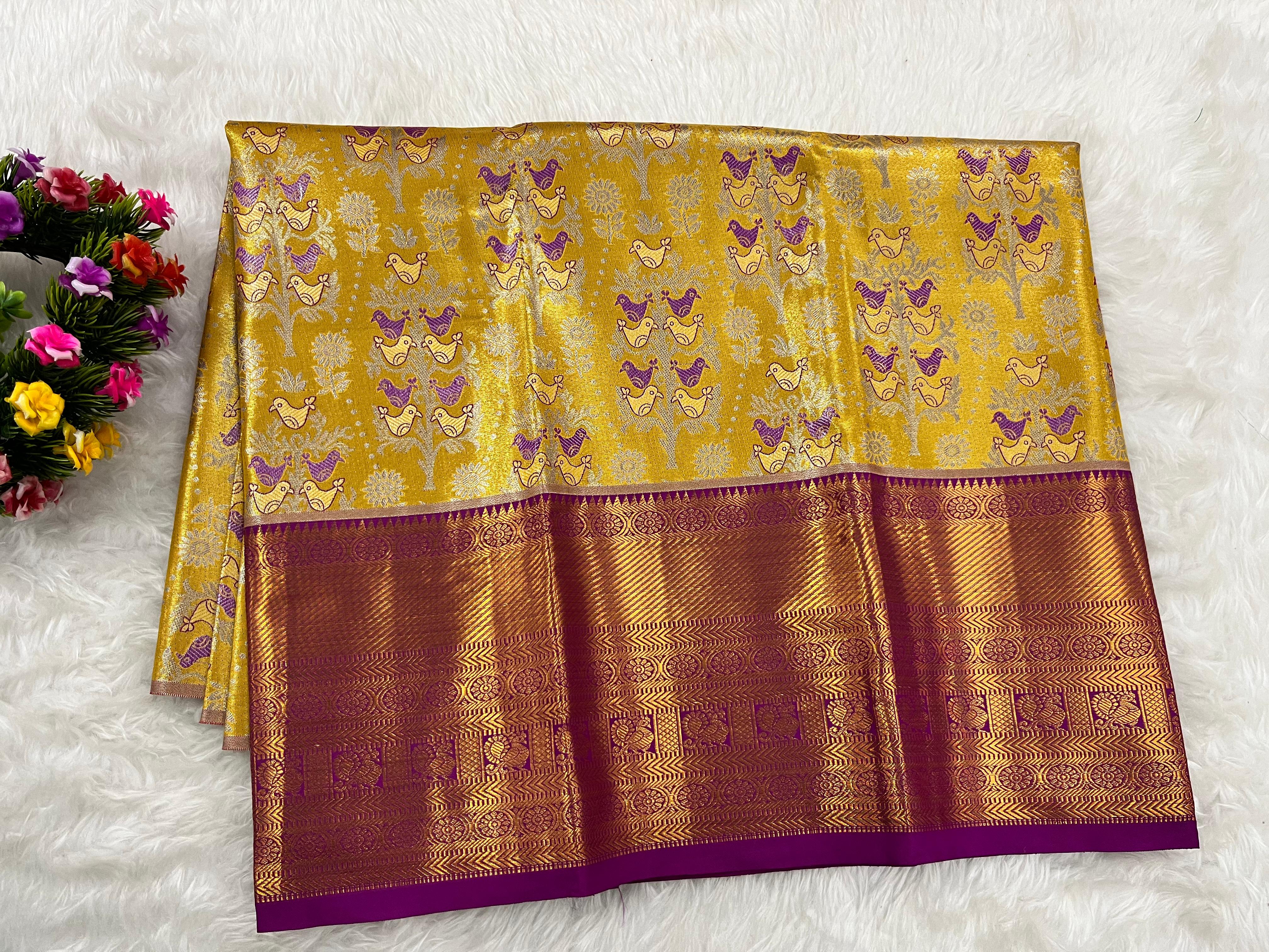 (2–5  Year) Lehenga – Unstitched (Blouse + Material)