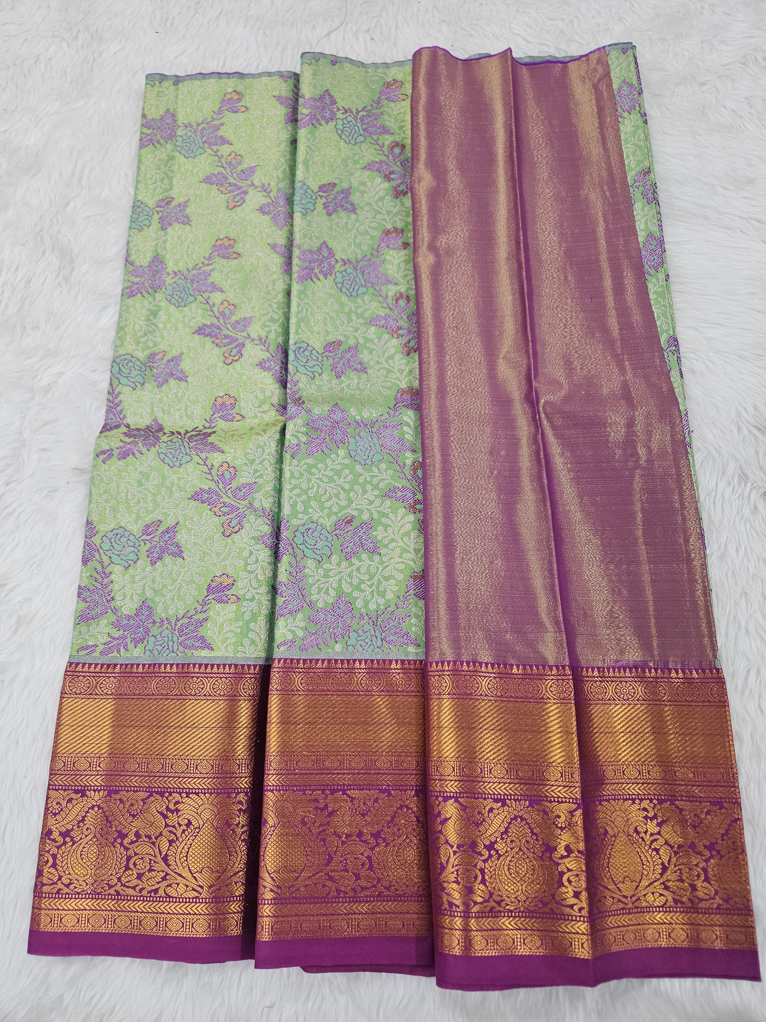 (2–5  Year) Lehenga – Unstitched (Blouse + Material)