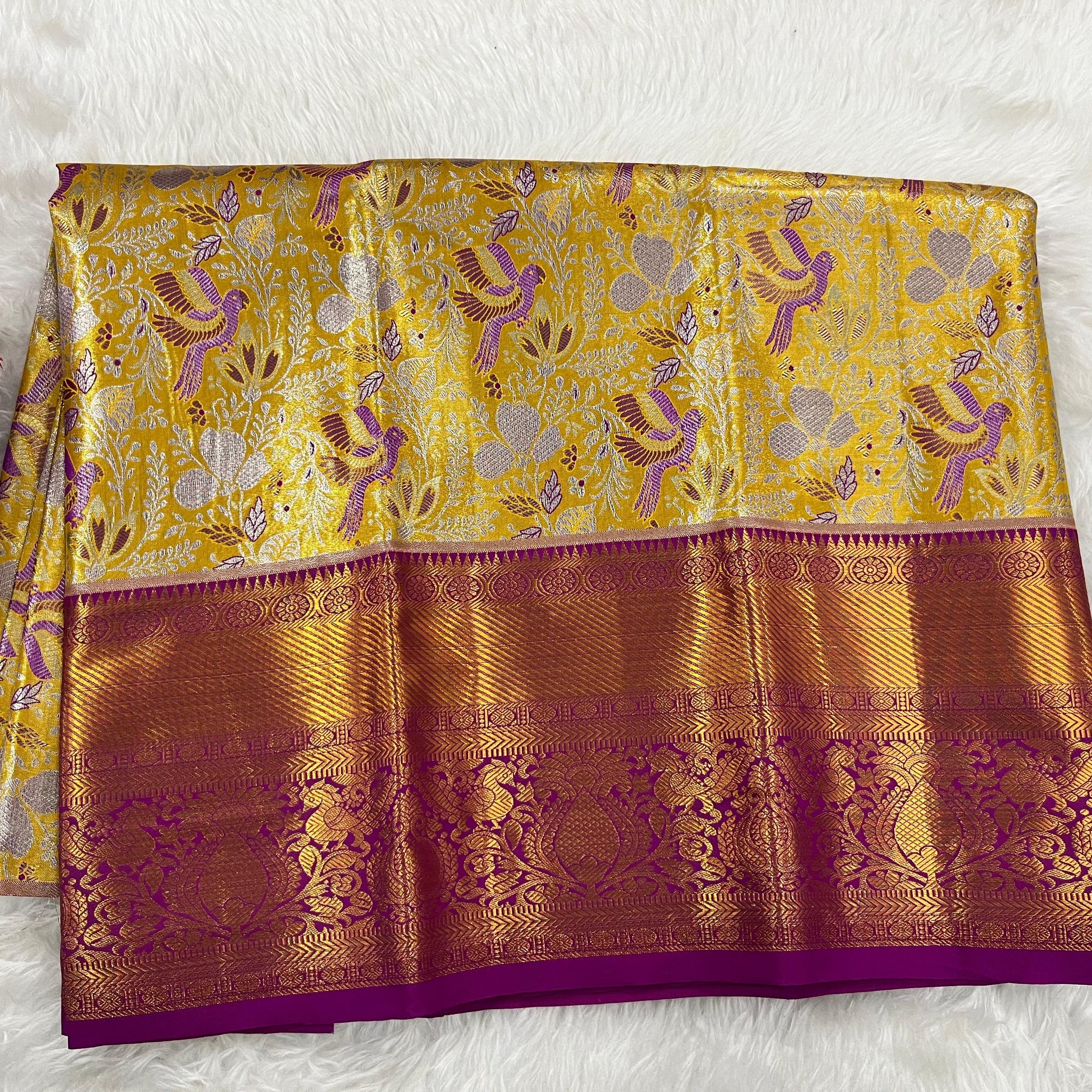 (2–5  Year) Lehenga – Unstitched (Blouse + Material)