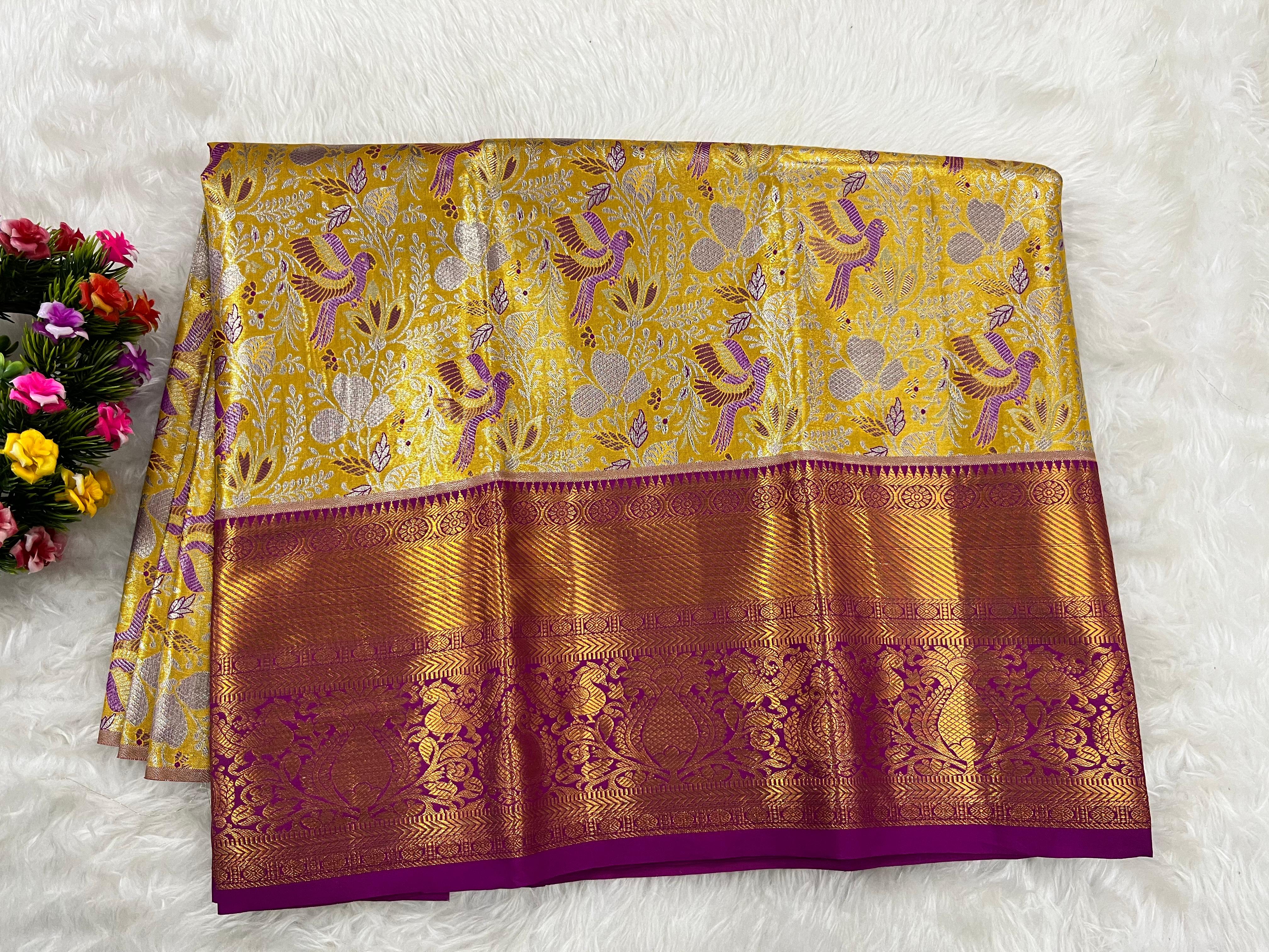 (2–5  Year) Lehenga – Unstitched (Blouse + Material)