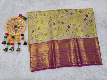 (2–5  Year) Lehenga – Unstitched (Blouse + Material)