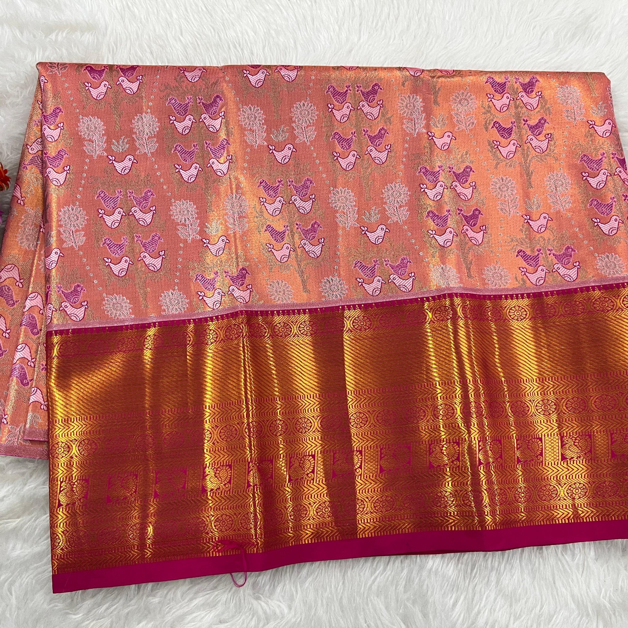 (2–5  Year) Lehenga – Unstitched (Blouse + Material)