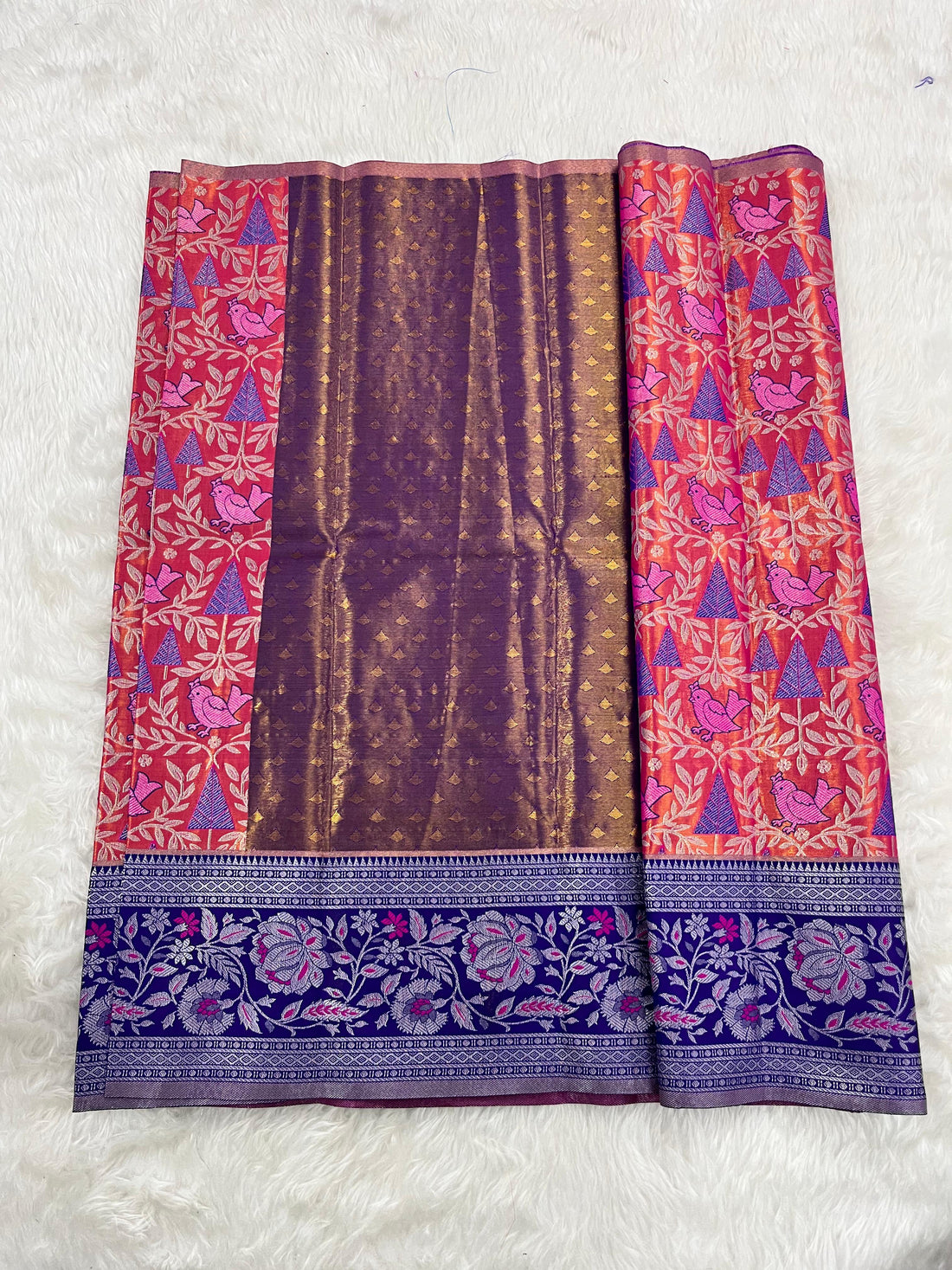 (2–5  Year) Lehenga – Unstitched (Blouse + Material)