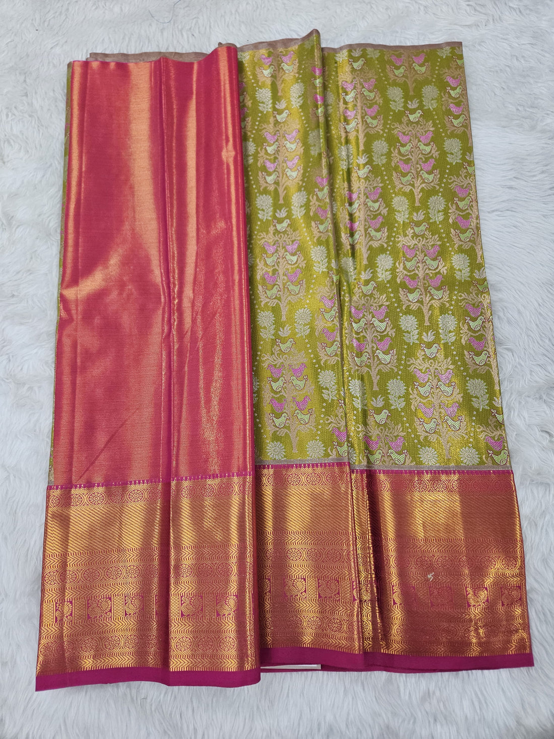 (2–5  Year) Lehenga – Unstitched (Blouse + Material)