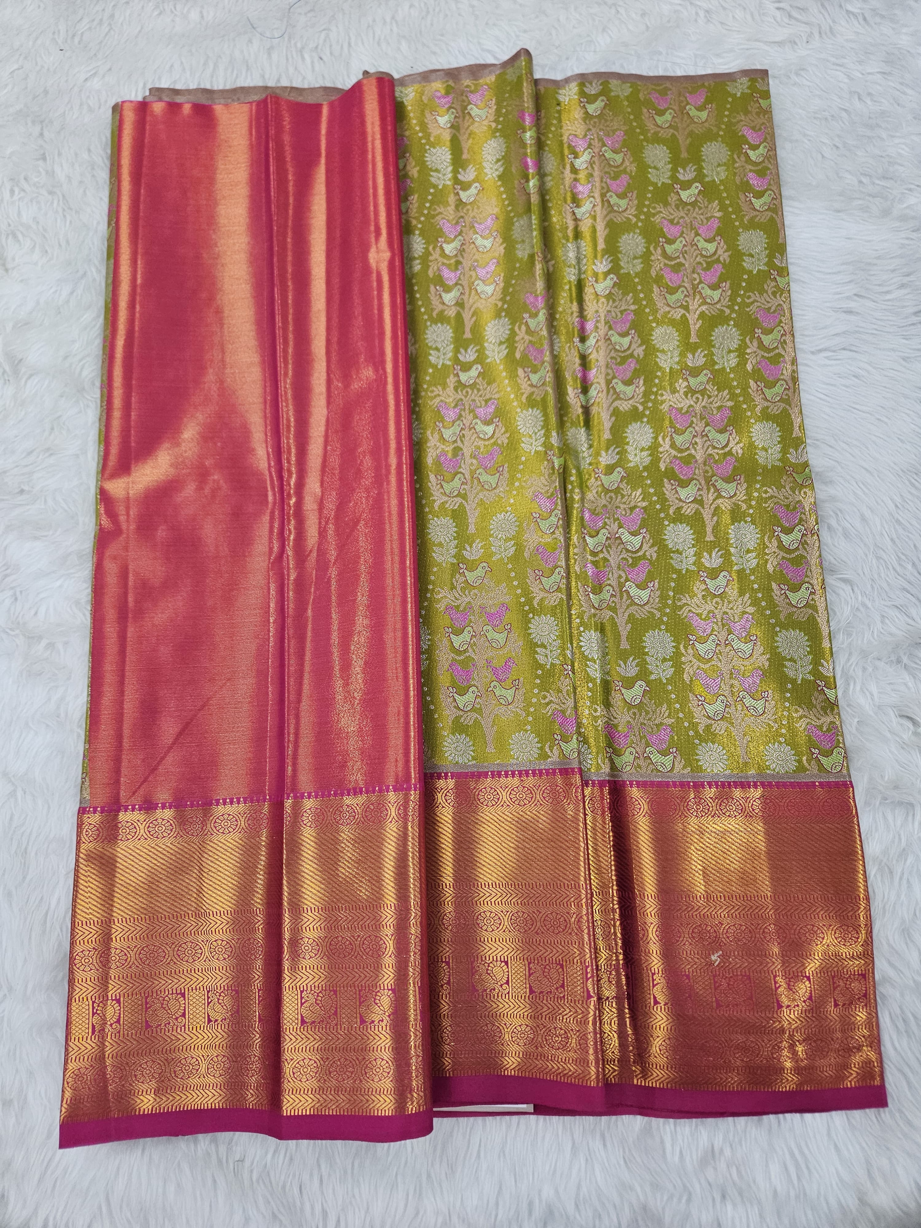 (2–5  Year) Lehenga – Unstitched (Blouse + Material)