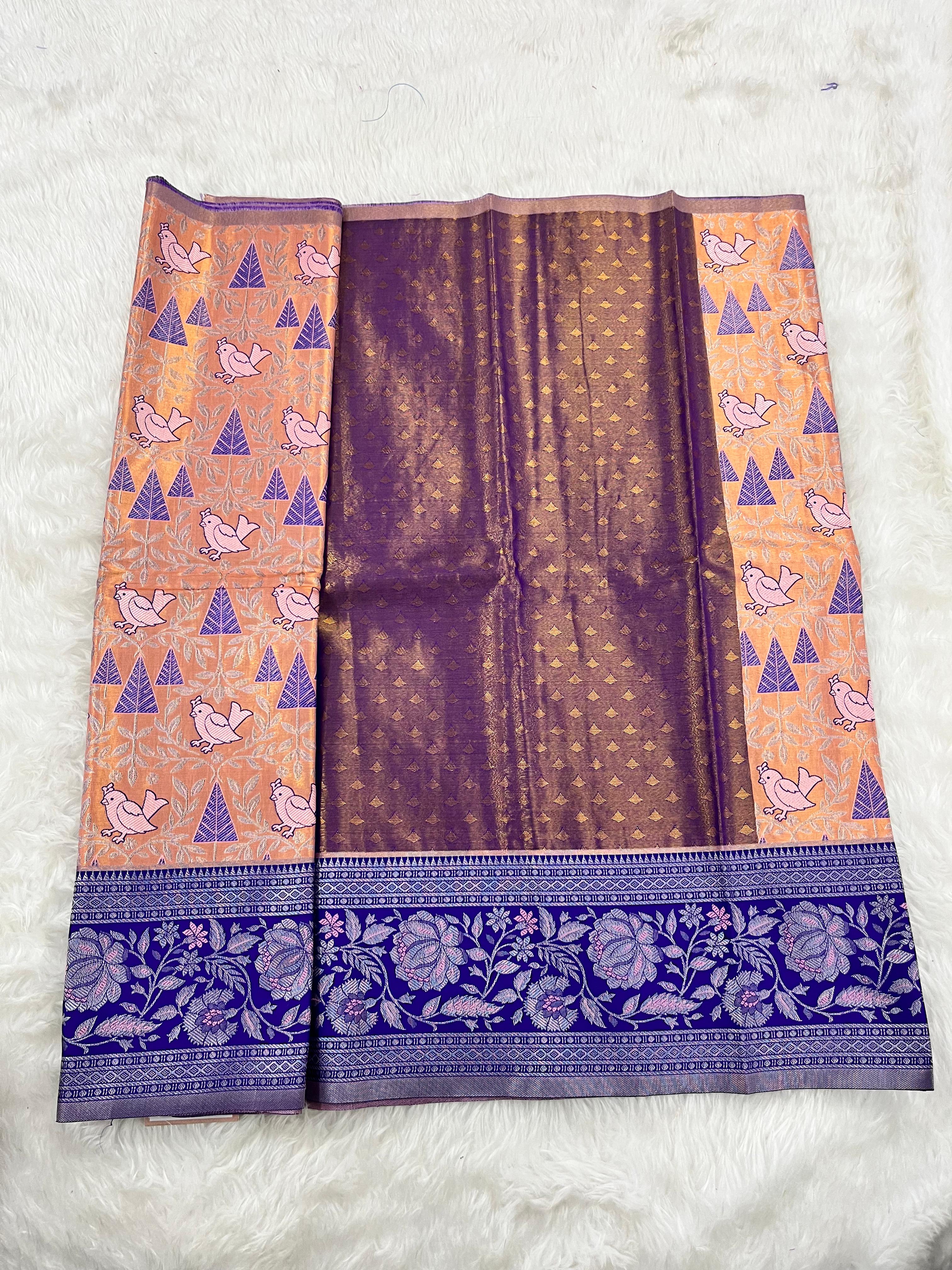 (2–5  Year) Lehenga – Unstitched (Blouse + Material)