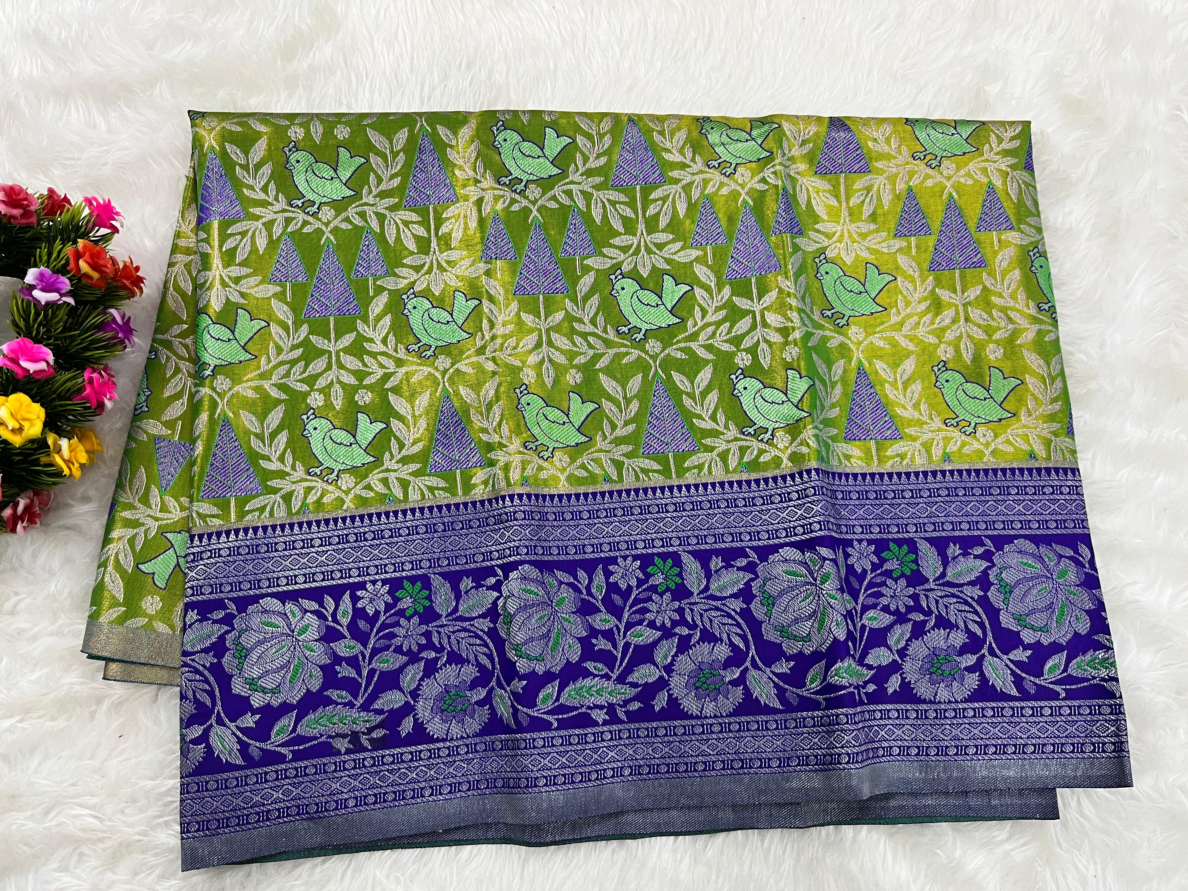 (2–5  Year) Lehenga – Unstitched (Blouse + Material)