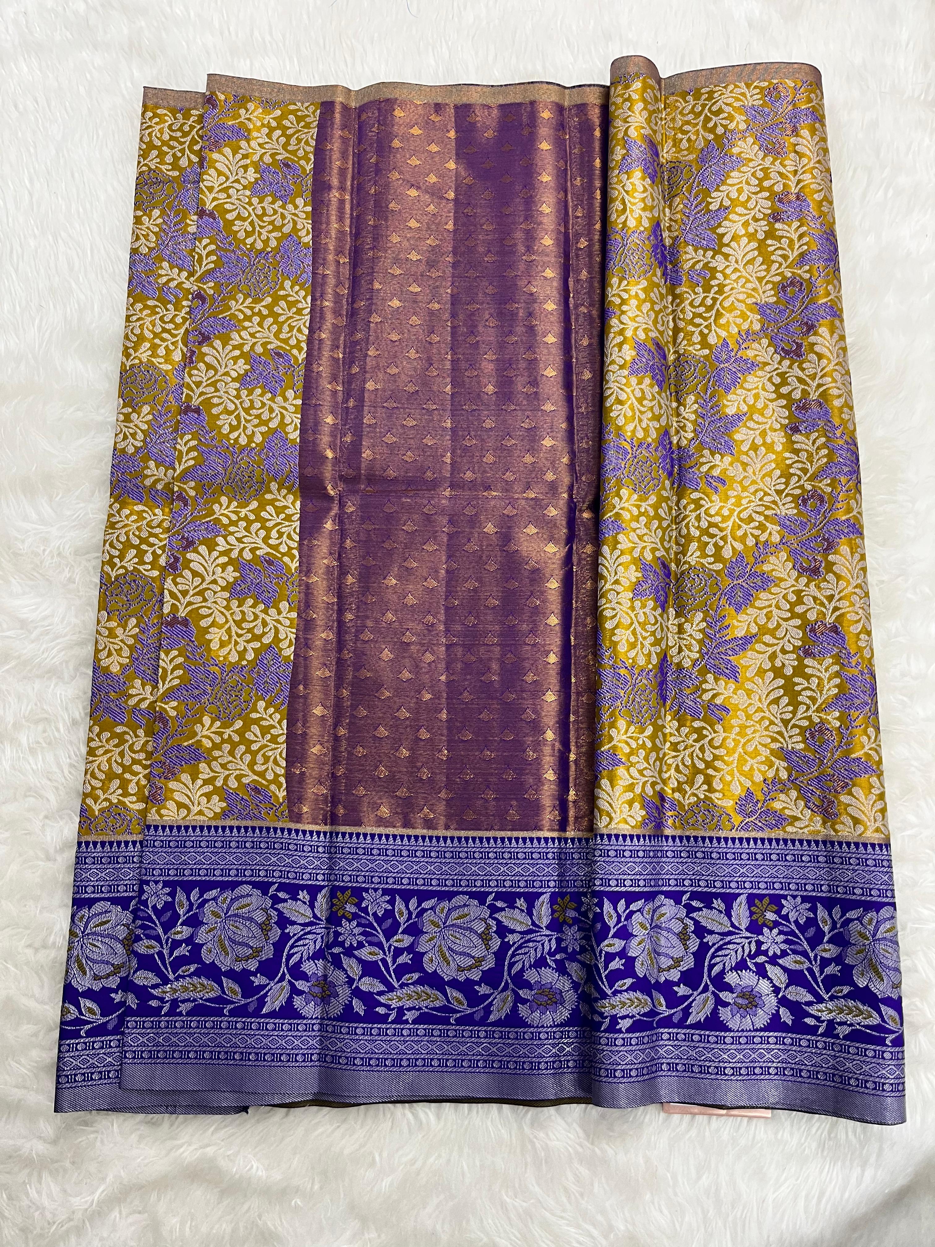 (2–5  Year) Lehenga – Unstitched (Blouse + Material)