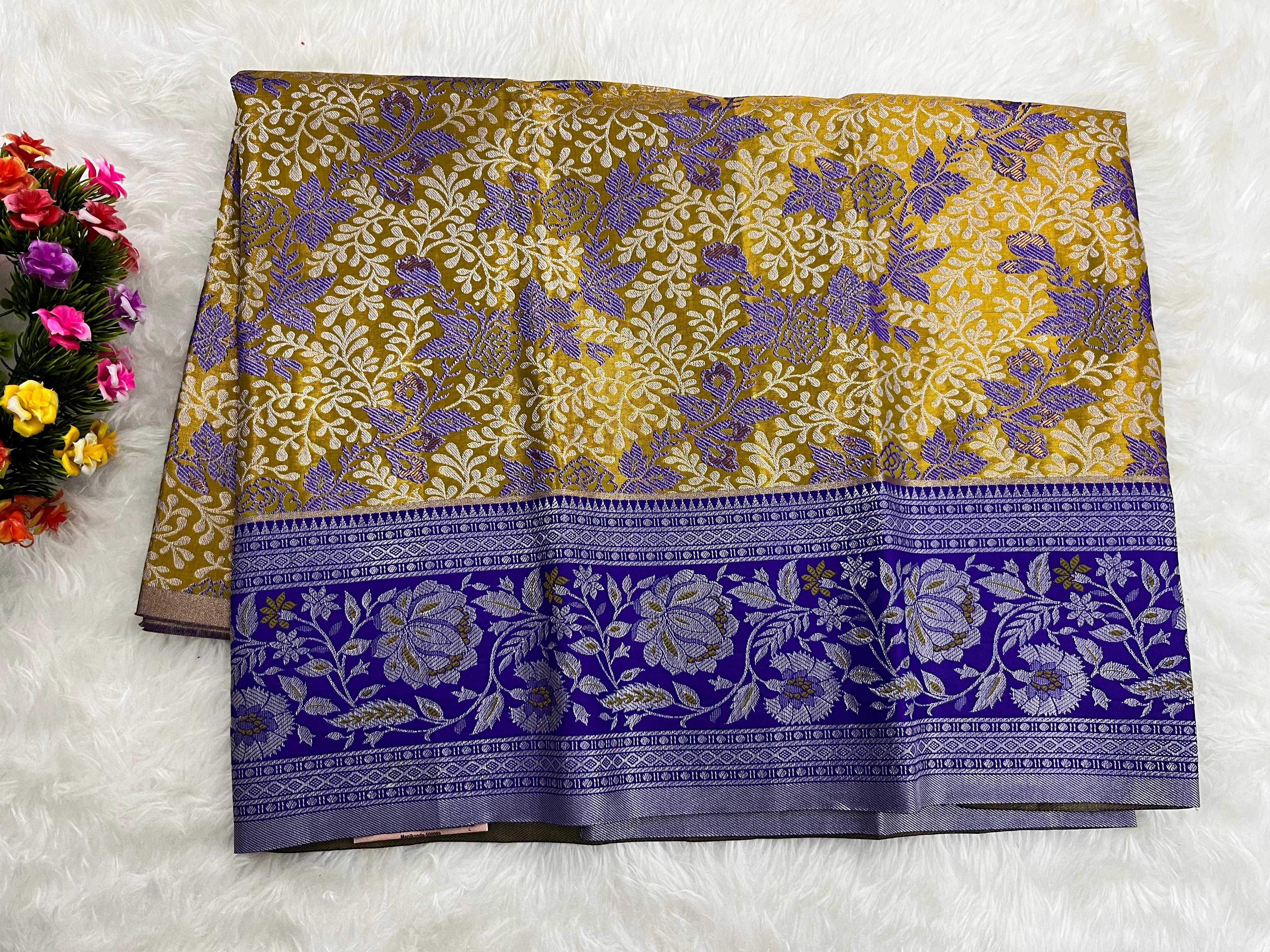 (2–5  Year) Lehenga – Unstitched (Blouse + Material)