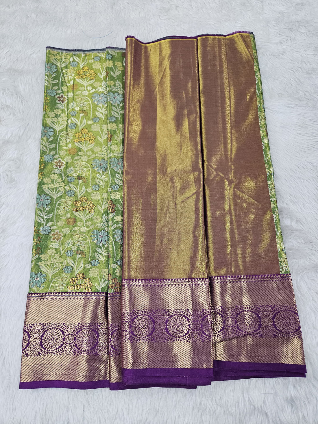 (2–5  Year) Lehenga – Unstitched (Blouse + Material)