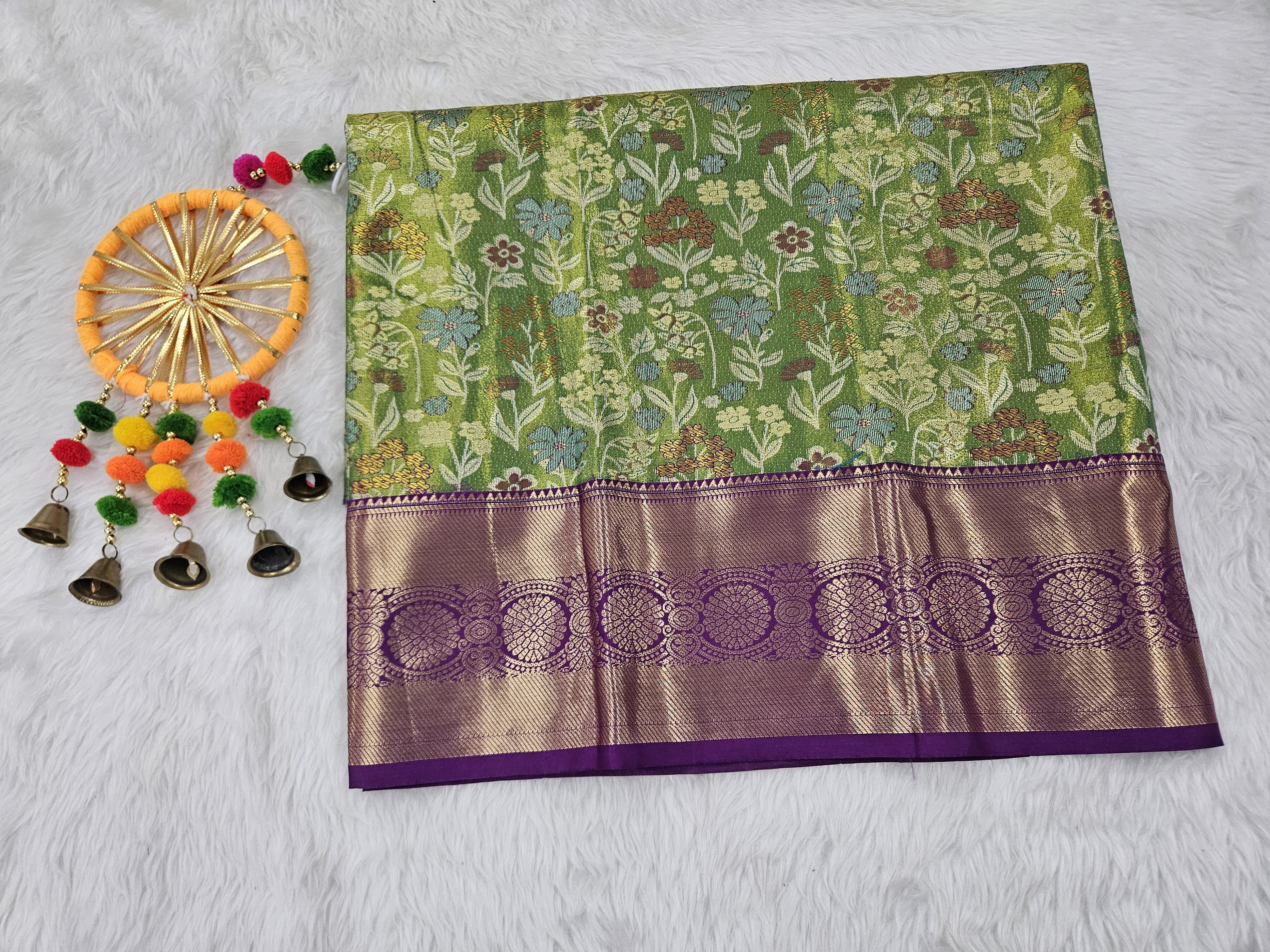 (2–5  Year) Lehenga – Unstitched (Blouse + Material)