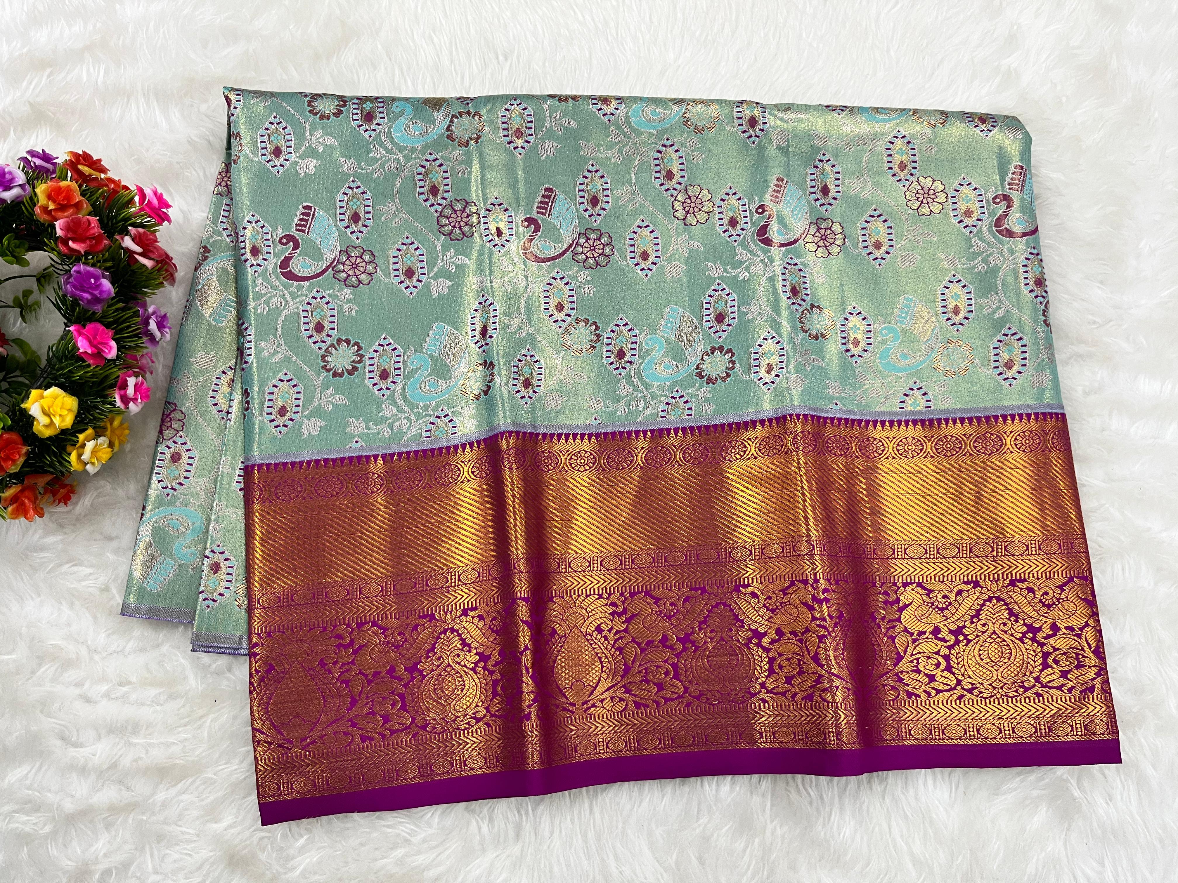 (2–5  Year) Lehenga – Unstitched (Blouse + Material)