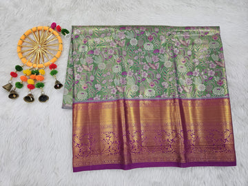 (2–5  Year) Lehenga – Unstitched (Blouse + Material)