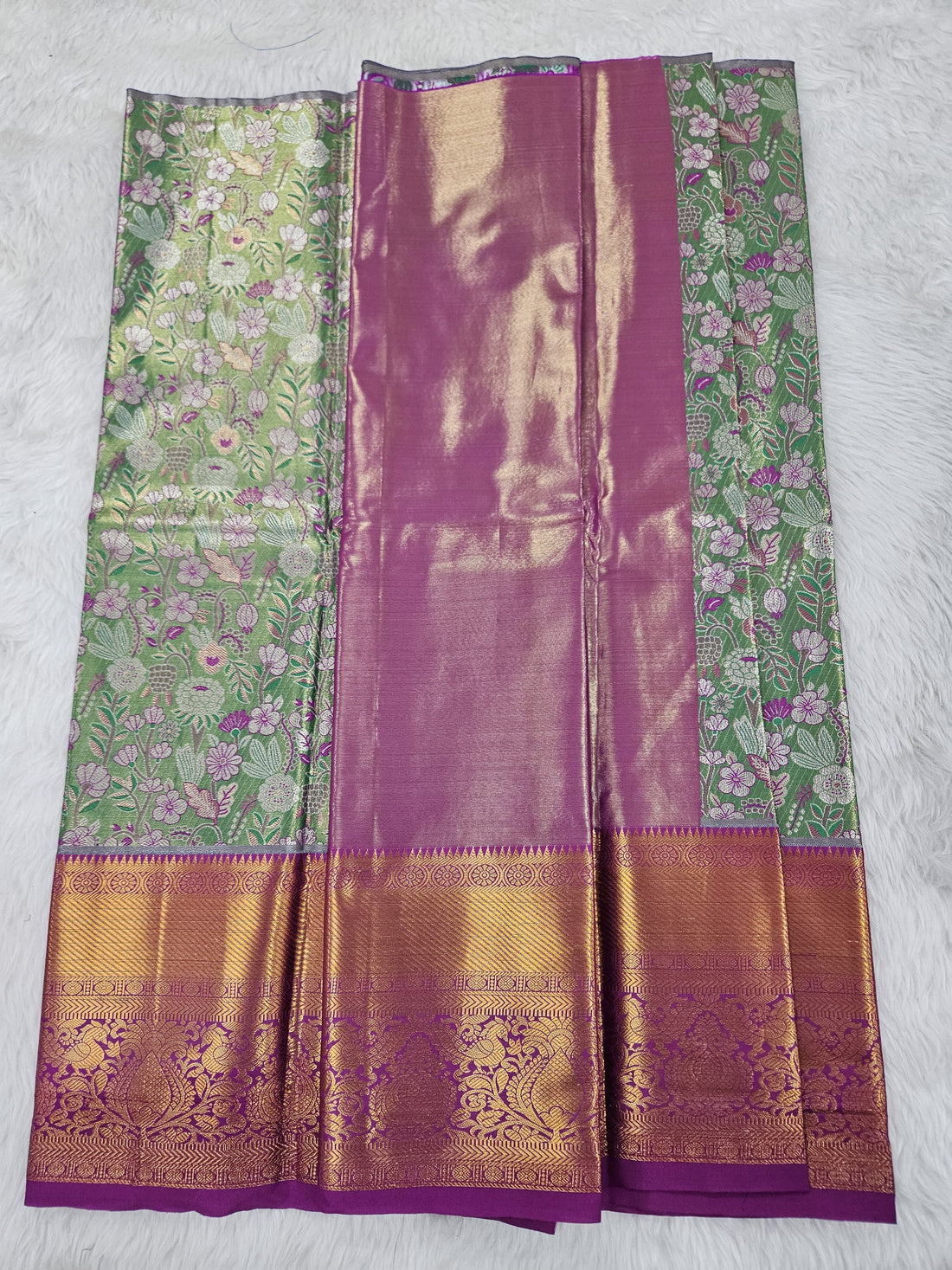 (2–5  Year) Lehenga – Unstitched (Blouse + Material)