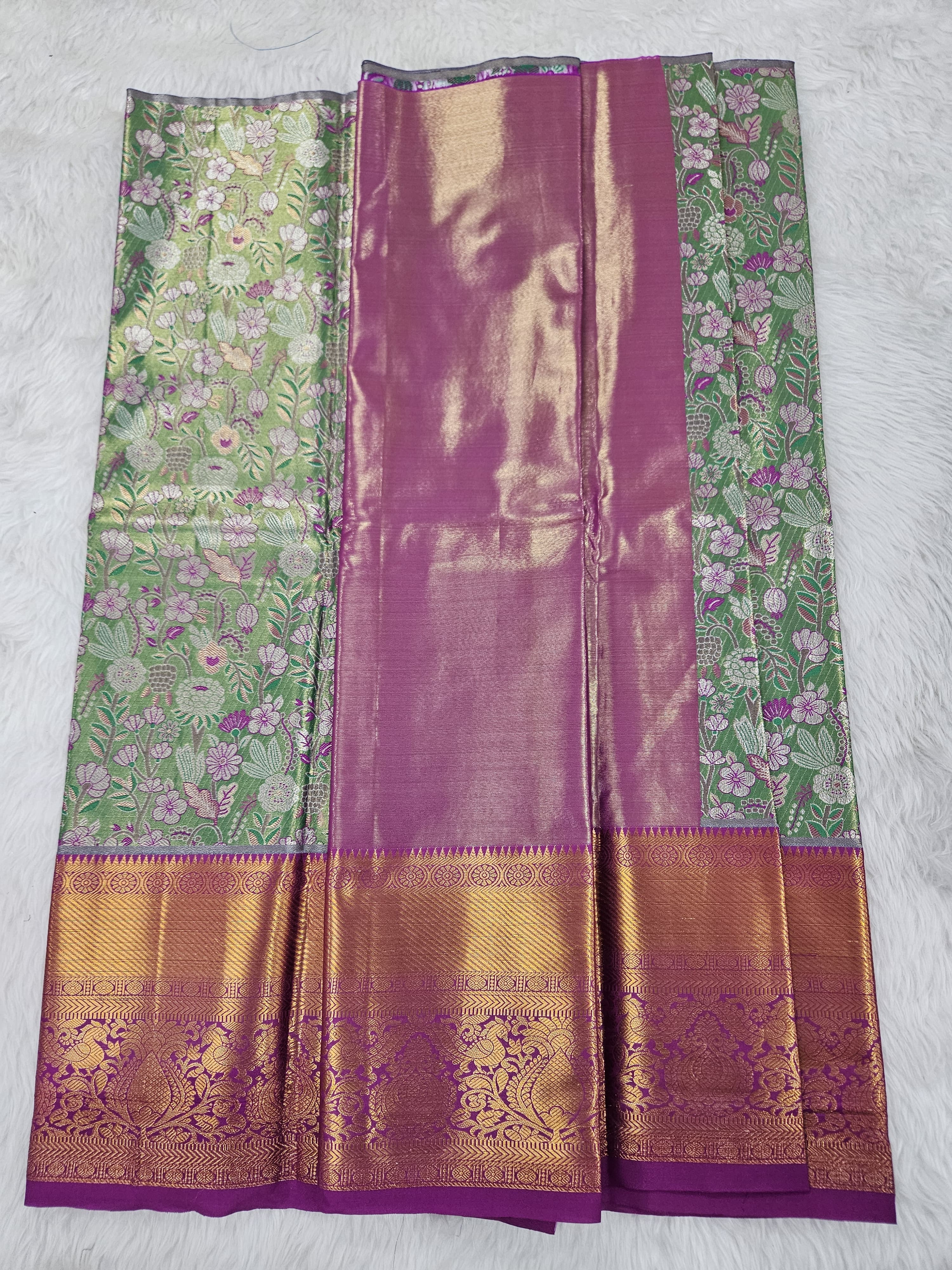 (2–5  Year) Lehenga – Unstitched (Blouse + Material)