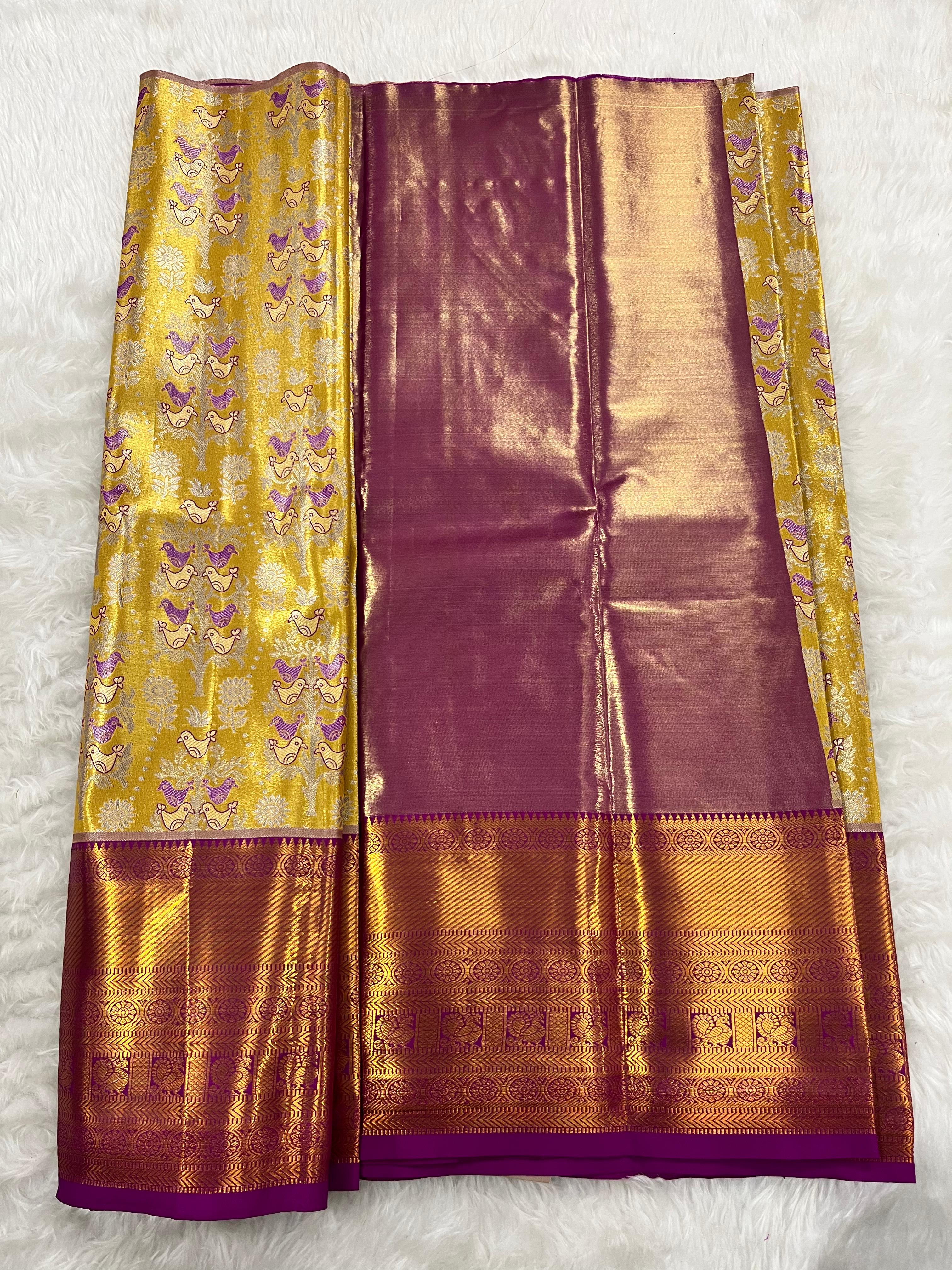 (2–5  Year) Lehenga – Unstitched (Blouse + Material)