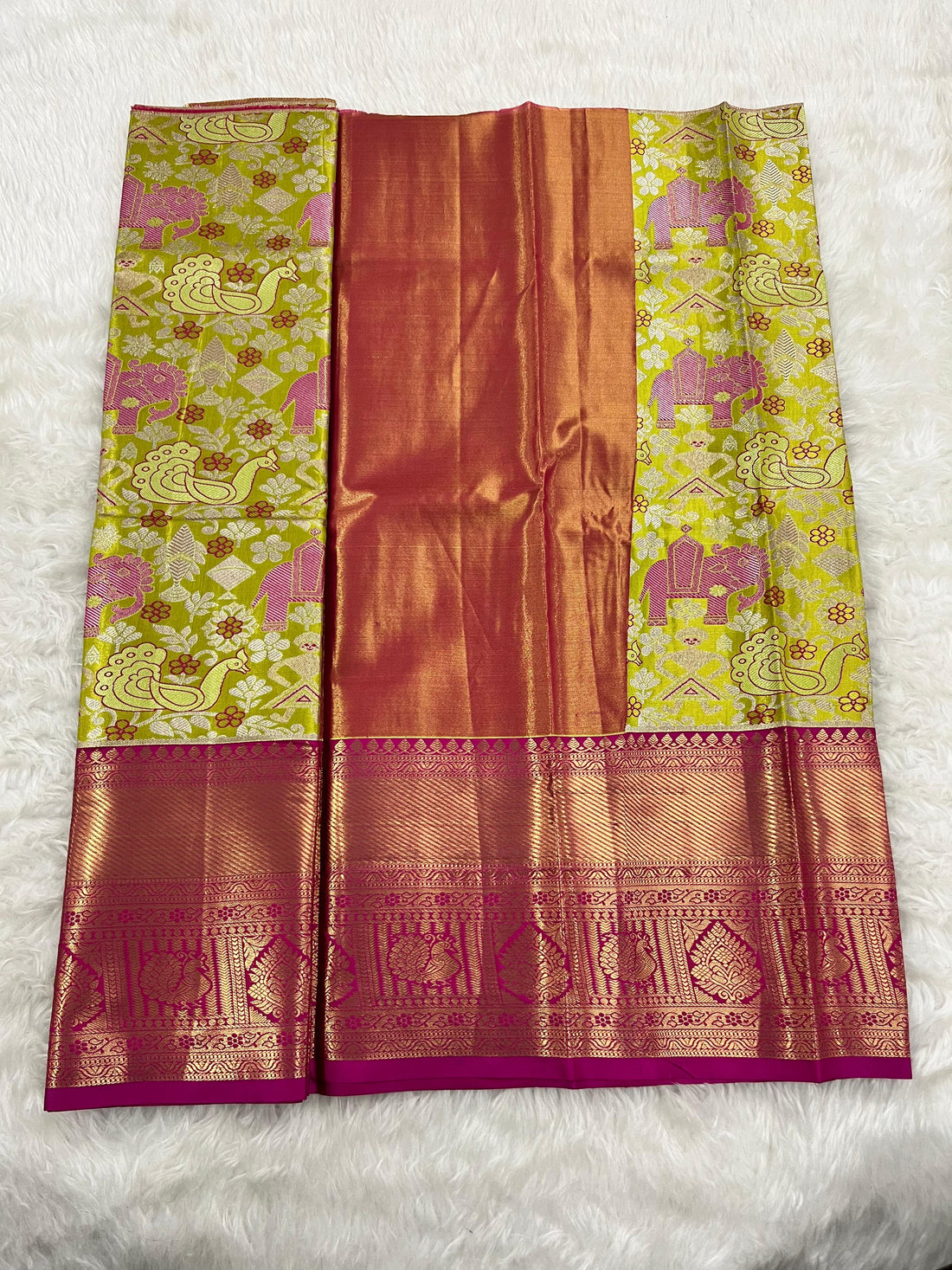 (2–5  Year) Lehenga – Unstitched (Blouse + Material)