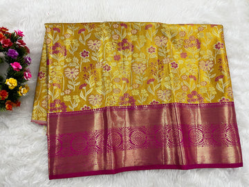 (2–5  Year) Lehenga – Unstitched (Blouse + Material)