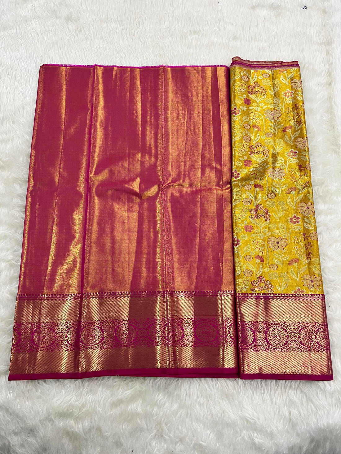 (2–5  Year) Lehenga – Unstitched (Blouse + Material)