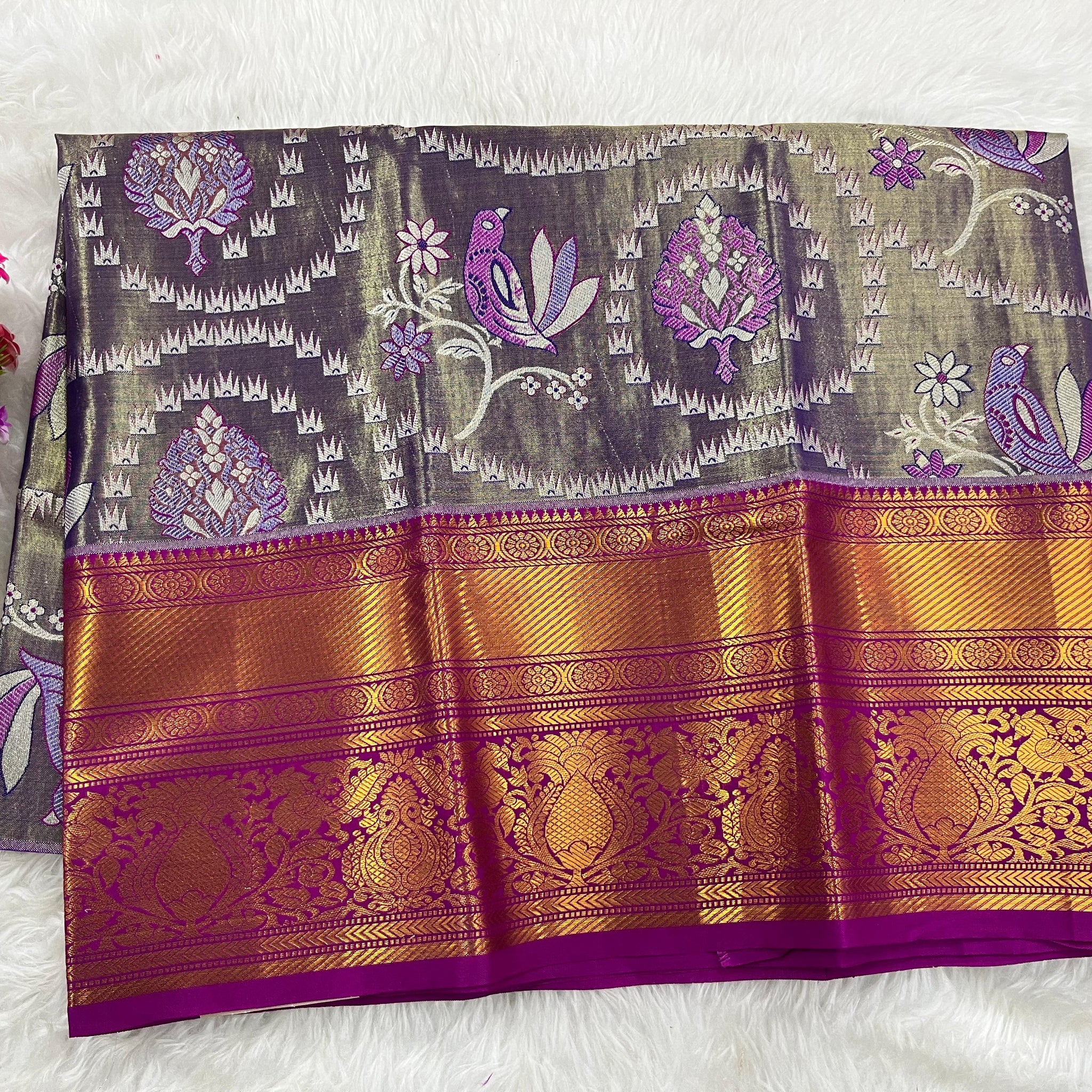 (2–5  Year) Lehenga – Unstitched (Blouse + Material)