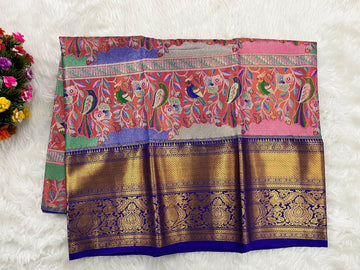 (2–5  Year) Lehenga – Unstitched (Blouse + Material)